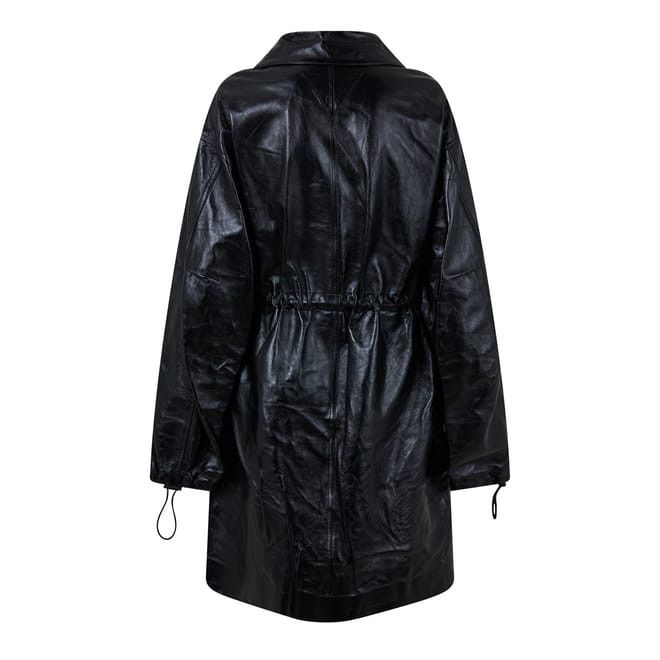 Bottega Veneta Bottega Veneta Parka Long Sleeve Relaxed Fit Jacket in Black Size XXS / US 00 / IT 34 - 2 Thumbnail