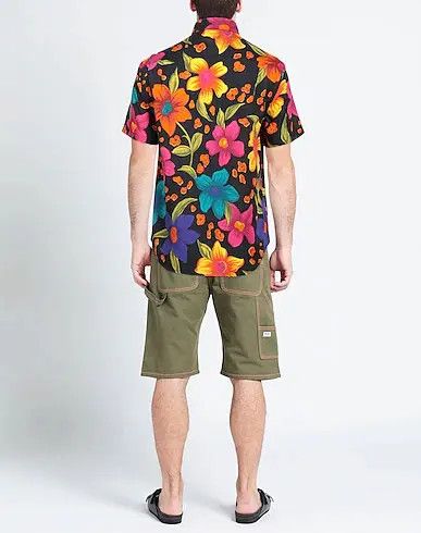 Saint Laurent Paris o1bcso1str0625 Yves Collar Shirt In Floral in Multicolor Size US L / EU 52-54 / 3 - 5 Thumbnail