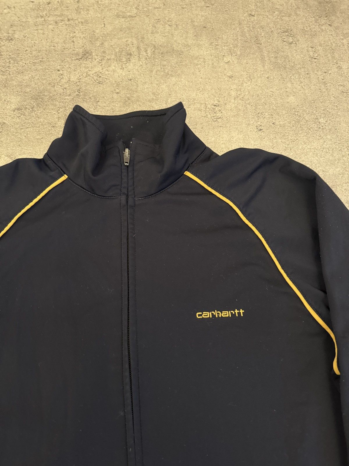Carhartt × Vintage Carhartt Vintage 00s Zip Tracksuit logo Workwear black Size US S / EU 44-46 / 1 - 3 Thumbnail