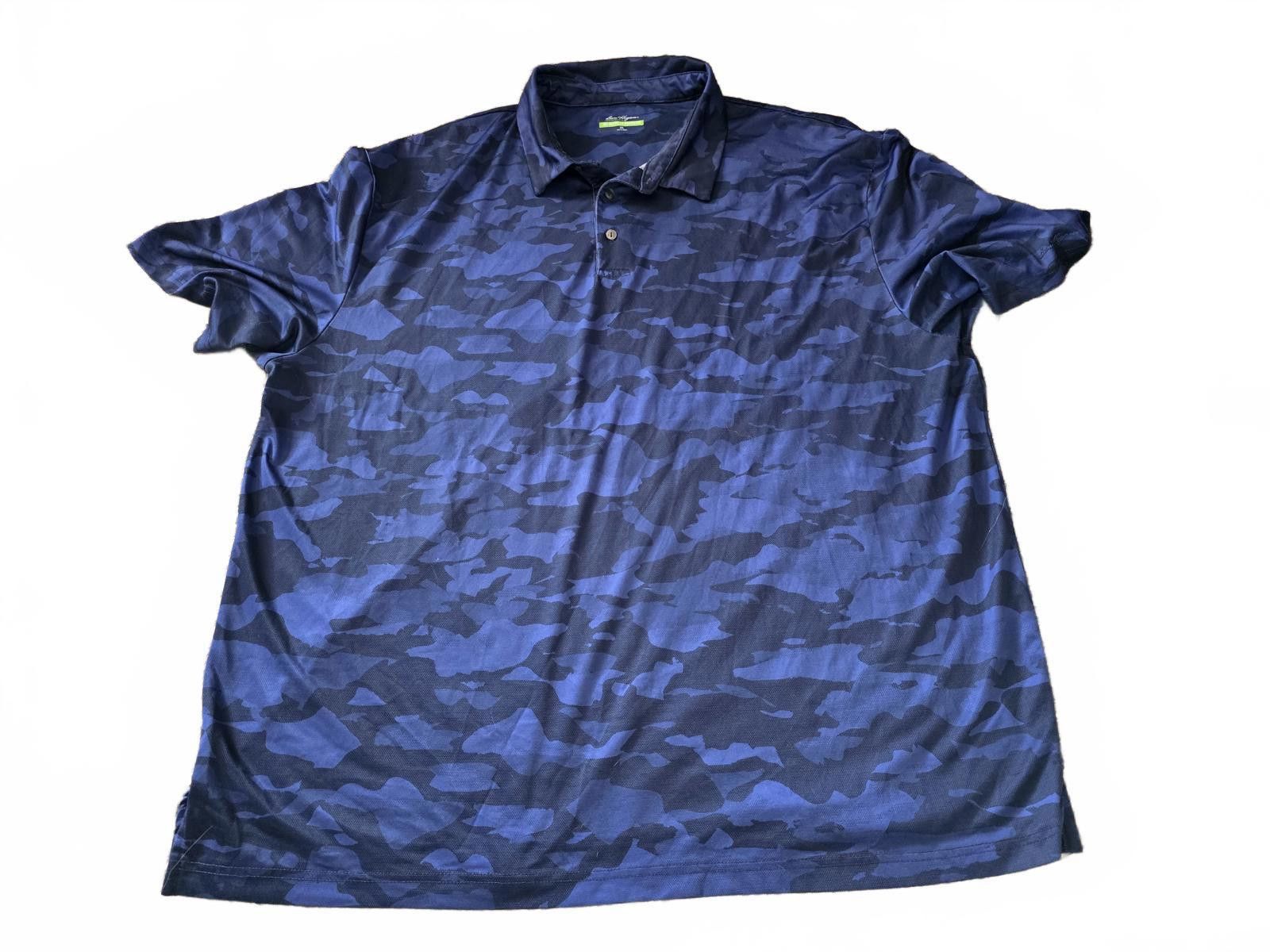 Other Ben Hogan Blue Camouflage Golf Polo Shirt Camo Mens 3XL XXXL Size US XXL / EU 58 / 5 - 5 Thumbnail