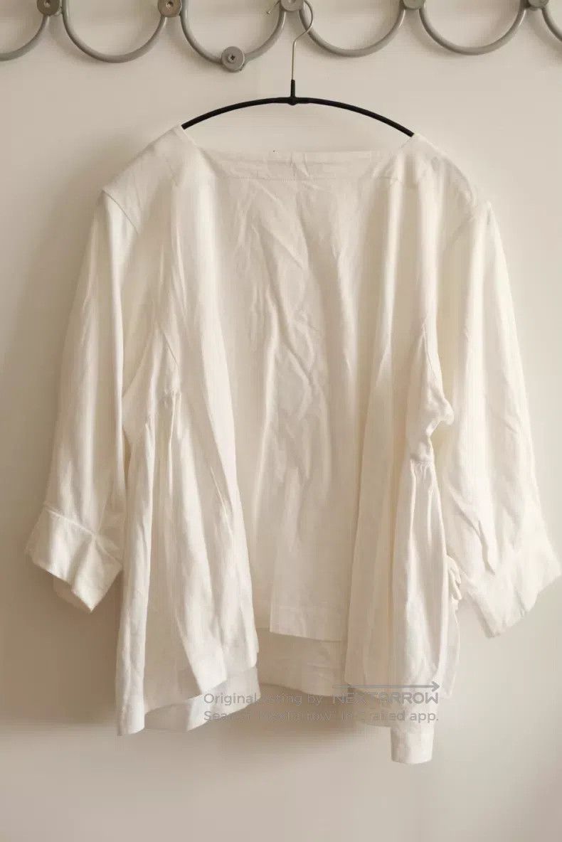 Comme des Garcons Comme Des Garcons White square neck pure cotton short slee Size S / US 4 / IT 40 - 5 Thumbnail
