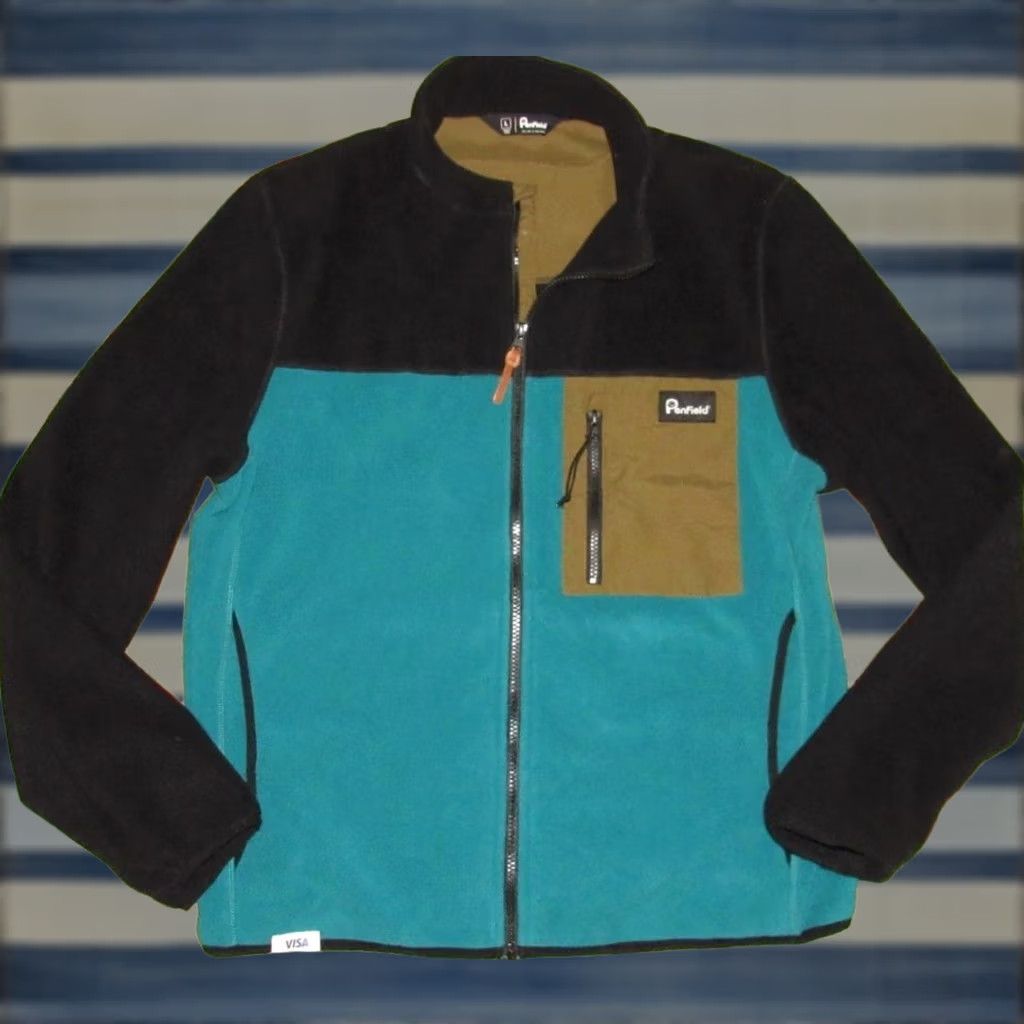 Penfield PENFIELD Color Block Fleece Jacket Mens Large Size US L / EU 52-54 / 3 - 1 Thumbnail