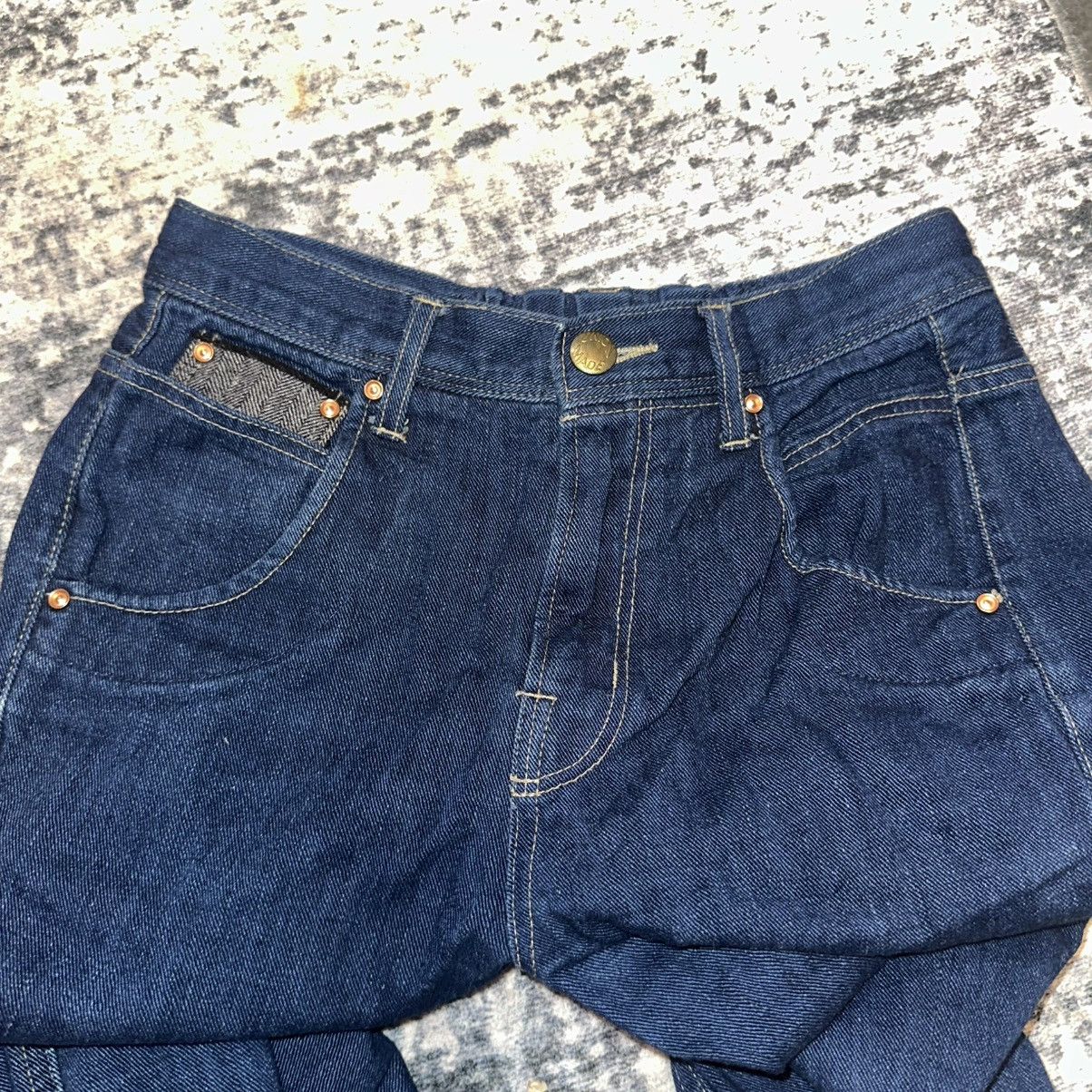Japanese Brand CEPO Japanese Denim Jeans Straight Leg Elastic Waist Pants Size US 27 - 2 Thumbnail