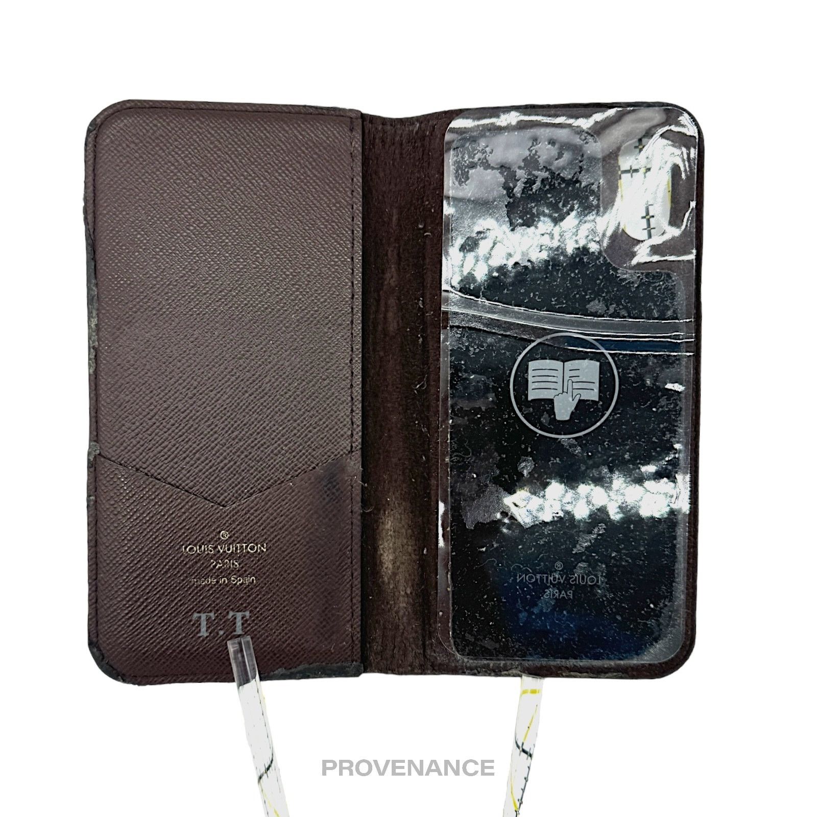 Louis Vuitton 🔴 Louis Vuitton iPhone X Case - Folio Monogram Brown Size ONE SIZE - 5 Thumbnail