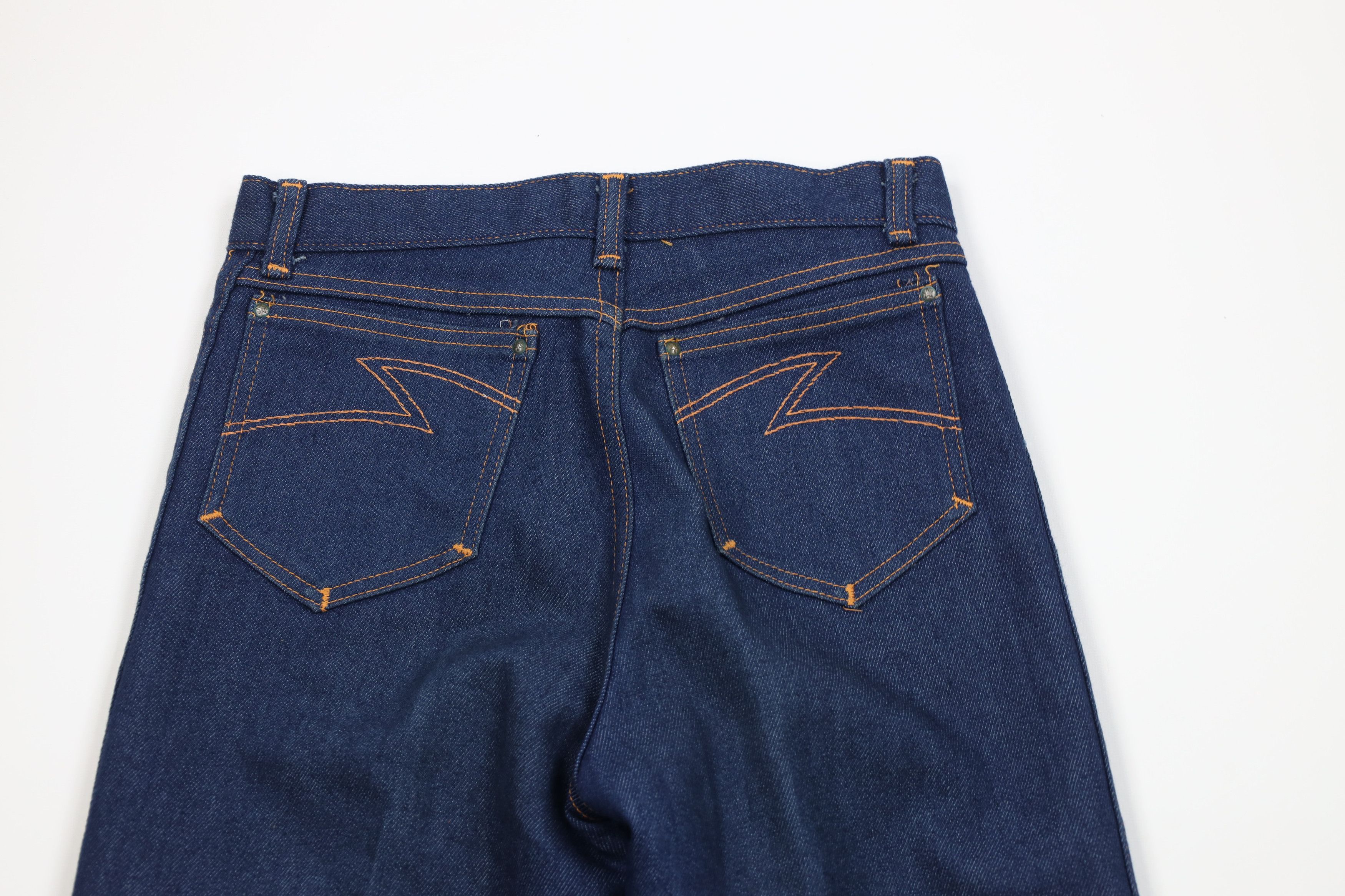 Vintage Vintage 70s Streetwear Wide Leg Bell Bottoms Jeans Blue USA Size 30" / US 8 / IT 44 - 12 Thumbnail