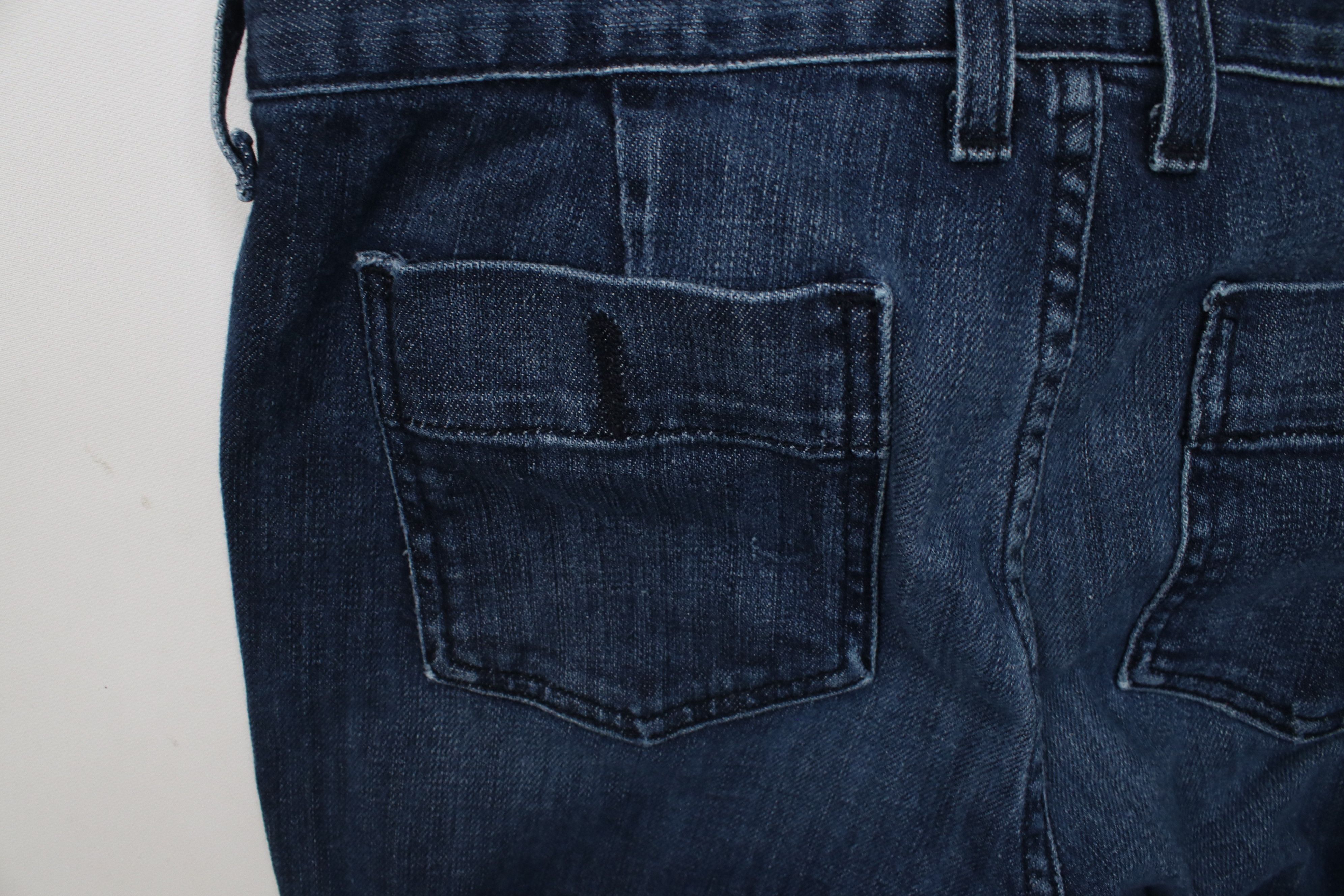 Lucky Brand Vintage 90s Y2K Lucky Brand Flared Wide Leg Jeans USA Size 30" / US 8 / IT 44 - 15 Thumbnail