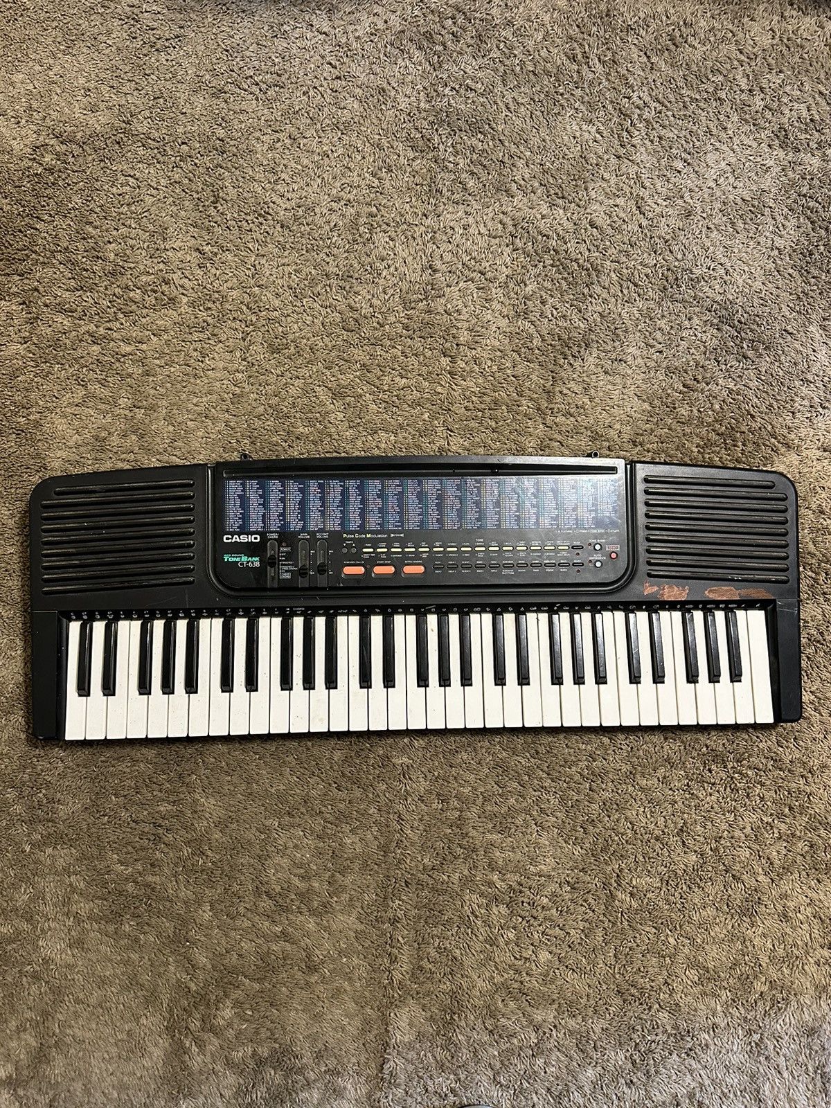 Casio Ct 638 465 memorex Sound Tone