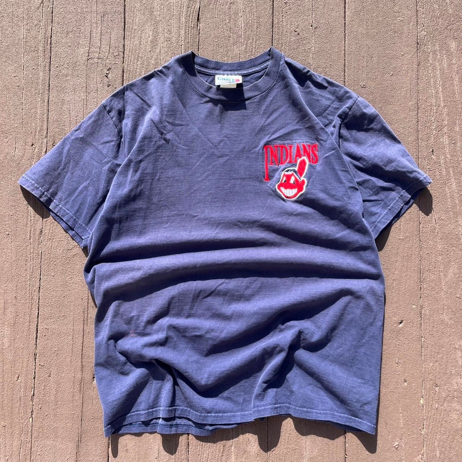 Chalk Line Vintage Cleveland Indians embroidered Shirt Size US XL / EU 56 / 4 - 1 Thumbnail