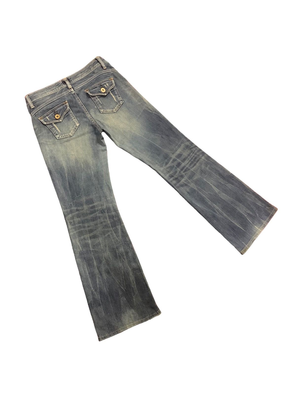 If Six Was Nine × Japanese Brand × Le Grande Bleu (L.G.B.) 🔥Flare🔥 Vintage Rhp Special Edition Bootcut Jeans Size US 32 / EU 48 - 12 Thumbnail