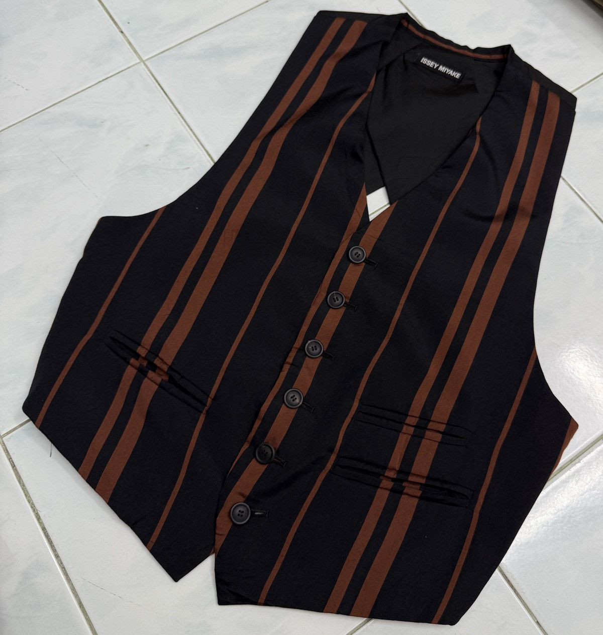 Issey Miyake 🔥🔥🔥ARCHIVE VINTAGE ISSEY MIYAKE VEST Size M / US 6-8 / IT 42-44 - 7 Thumbnail
