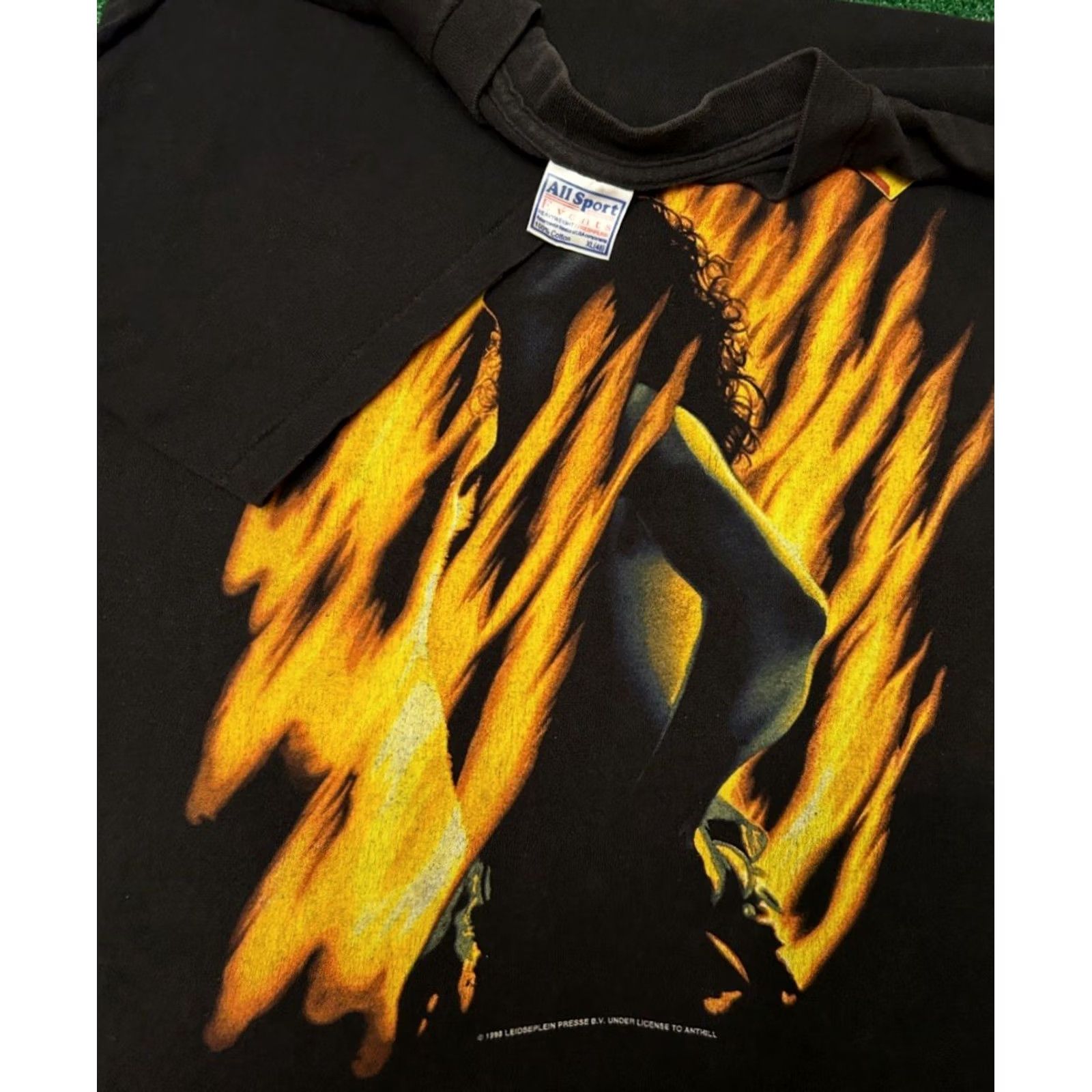 Vintage VINTAGE ACDC Band Tee 90s Bonfire 1998 Tour VTG Shirt XL Black Mens T-Shirt Size US XL / EU 56 / 4 - 3 Thumbnail