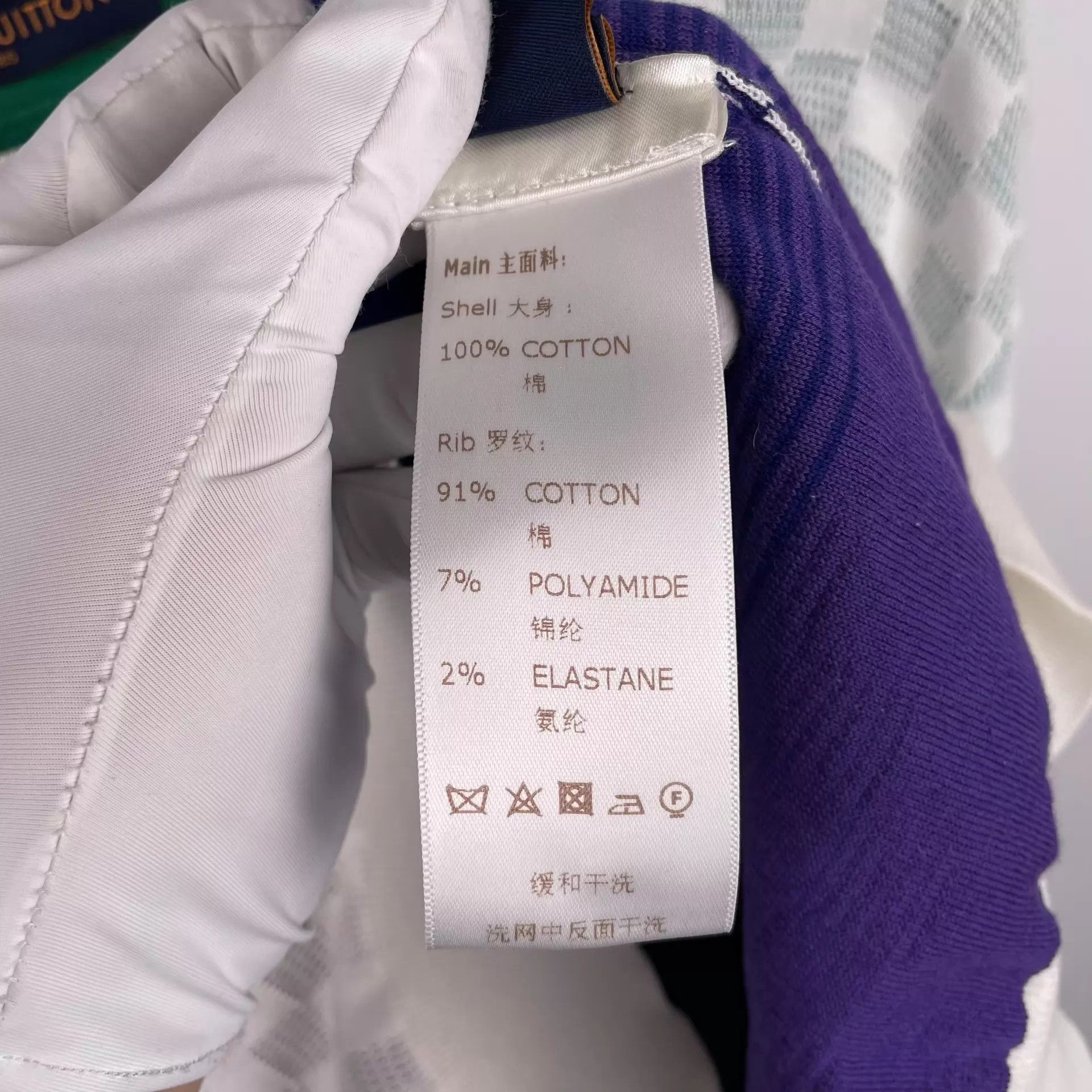 Louis Vuitton LV men's gradient monogram white sweater M Size US M / EU 48-50 / 2 - 6 Thumbnail