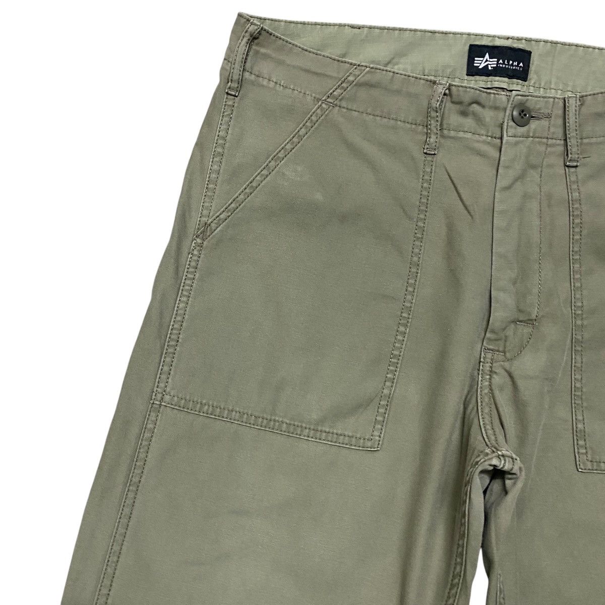 Alpha Industries Vintage Alpha Industries Fatigue Pants Size US 35 - 4 Thumbnail