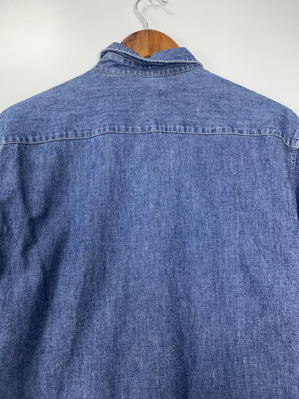 Uniqlo × Vintage Vintage Uniqlo clip button denim shirt Size US M / EU 48-50 / 2 - 11 Thumbnail