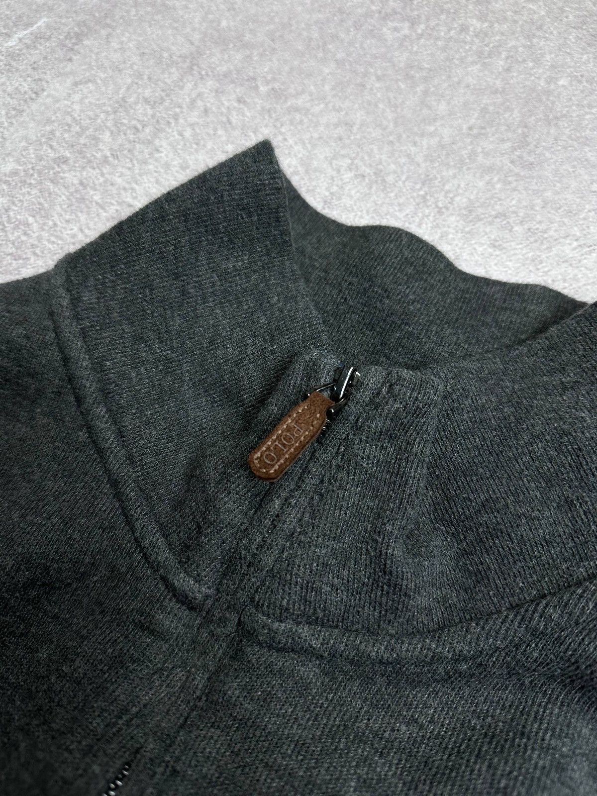 Polo Ralph Lauren Vintage Polo Ralph Lauren RRL Estate Rib Quarter Zip Sweater Size US L / EU 52-54 / 3 - 3 Thumbnail