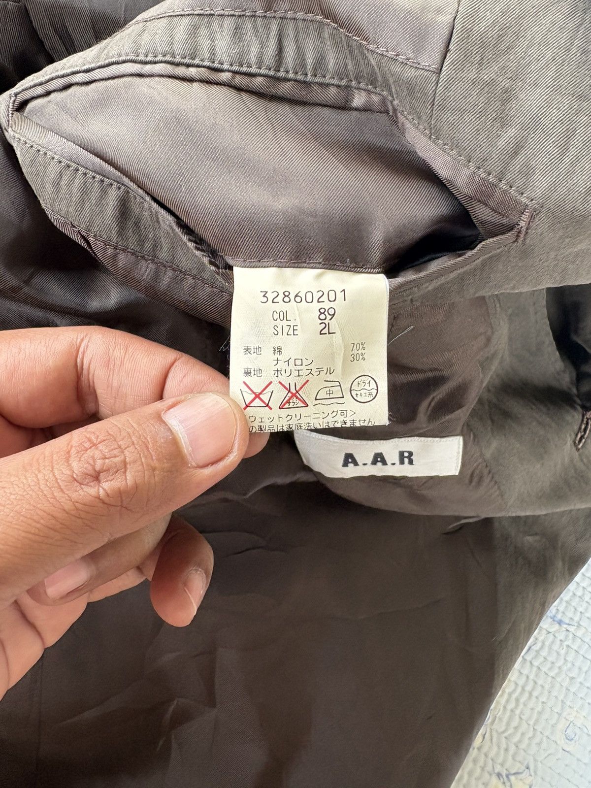 Yohji Yamamoto A.A.R Yohji Yamamoto Coat Jacket Size US XL / EU 56 / 4 - 14 Thumbnail