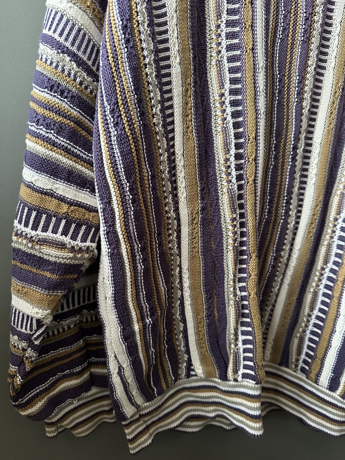 Tundra Canada Vintage Tundra Canada Coogi Style Analog Knit Cosby Sweater Size US L / EU 52-54 / 3 - 4 Thumbnail