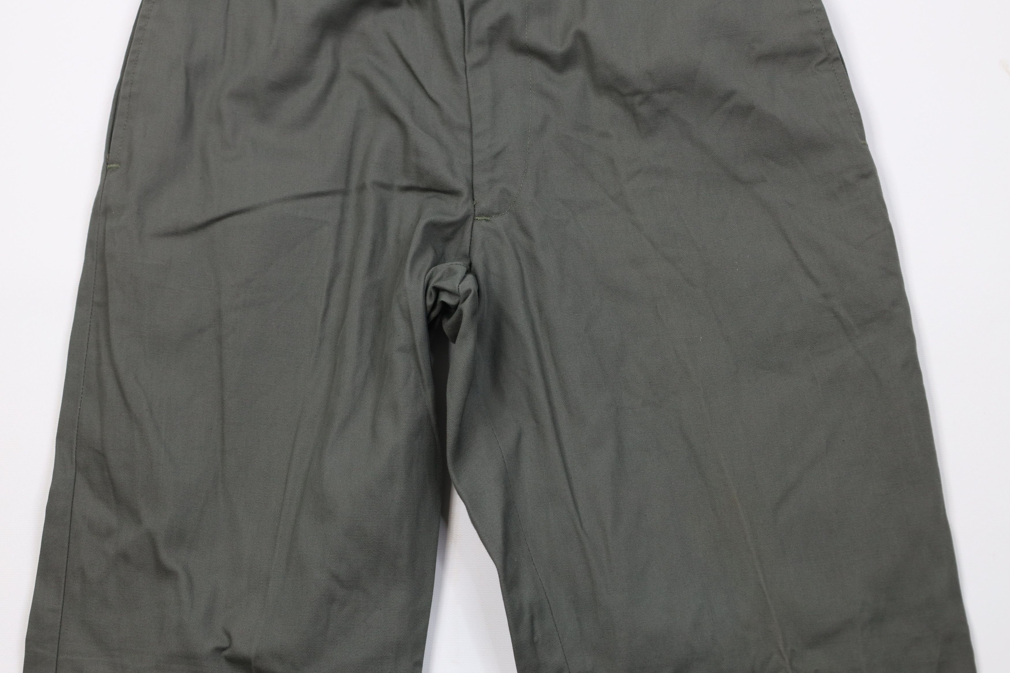 Vintage Deadstock Vintage 50s 60s Cotton Chino Pants Green USA Size US 32 / EU 48 - 3 Thumbnail