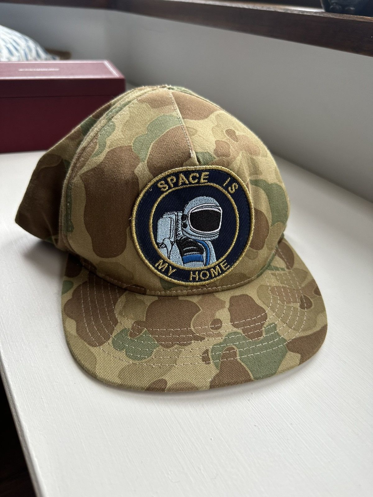 Yves Saint Laurent SS16 Grail Saint Laurent camouflage camo trucker hat cap Size ONE SIZE - 5 Thumbnail