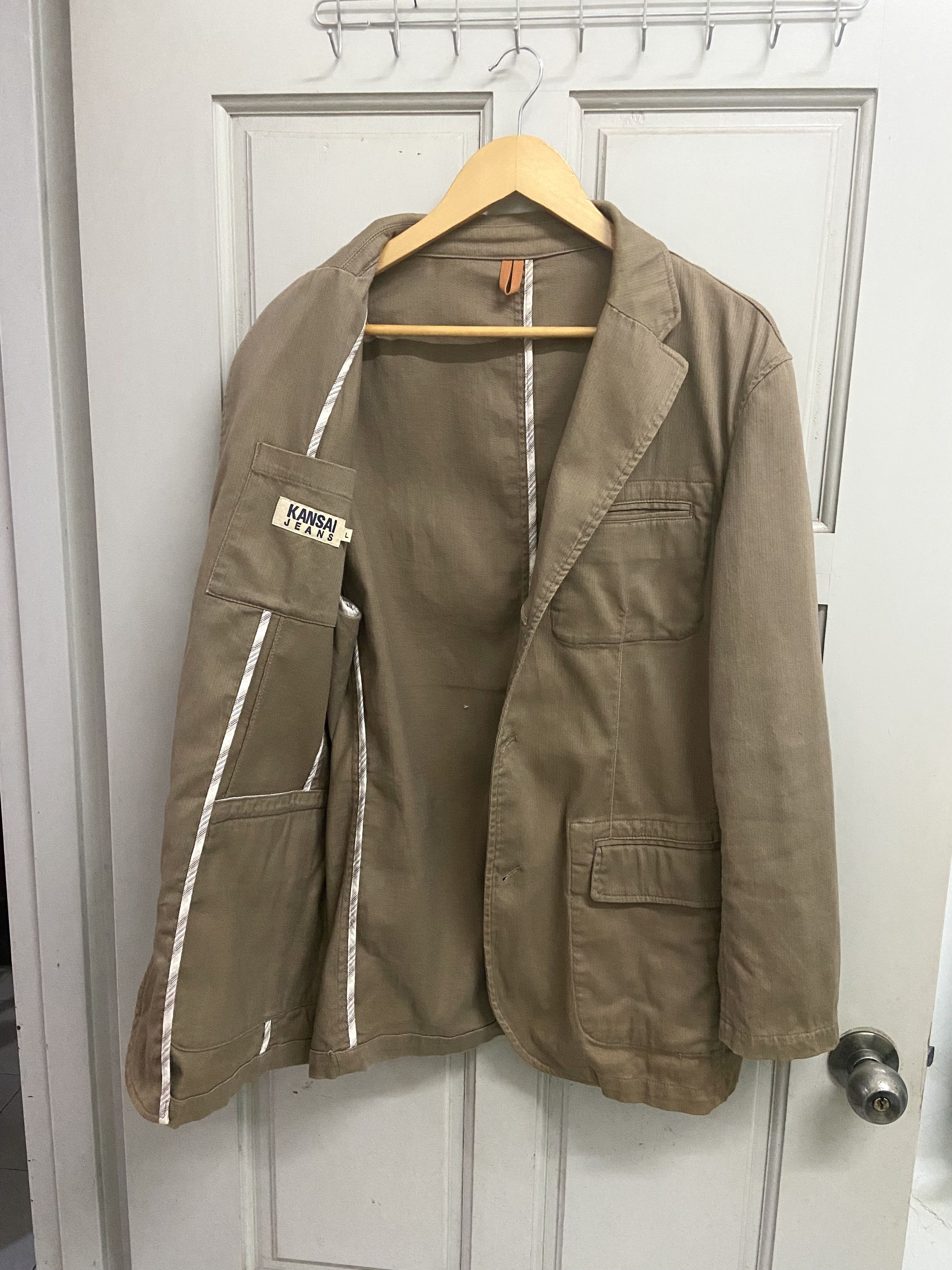 Kansai Yamamoto KANSAI JEANS JACKET Size US L / EU 52-54 / 3 - 3 Thumbnail