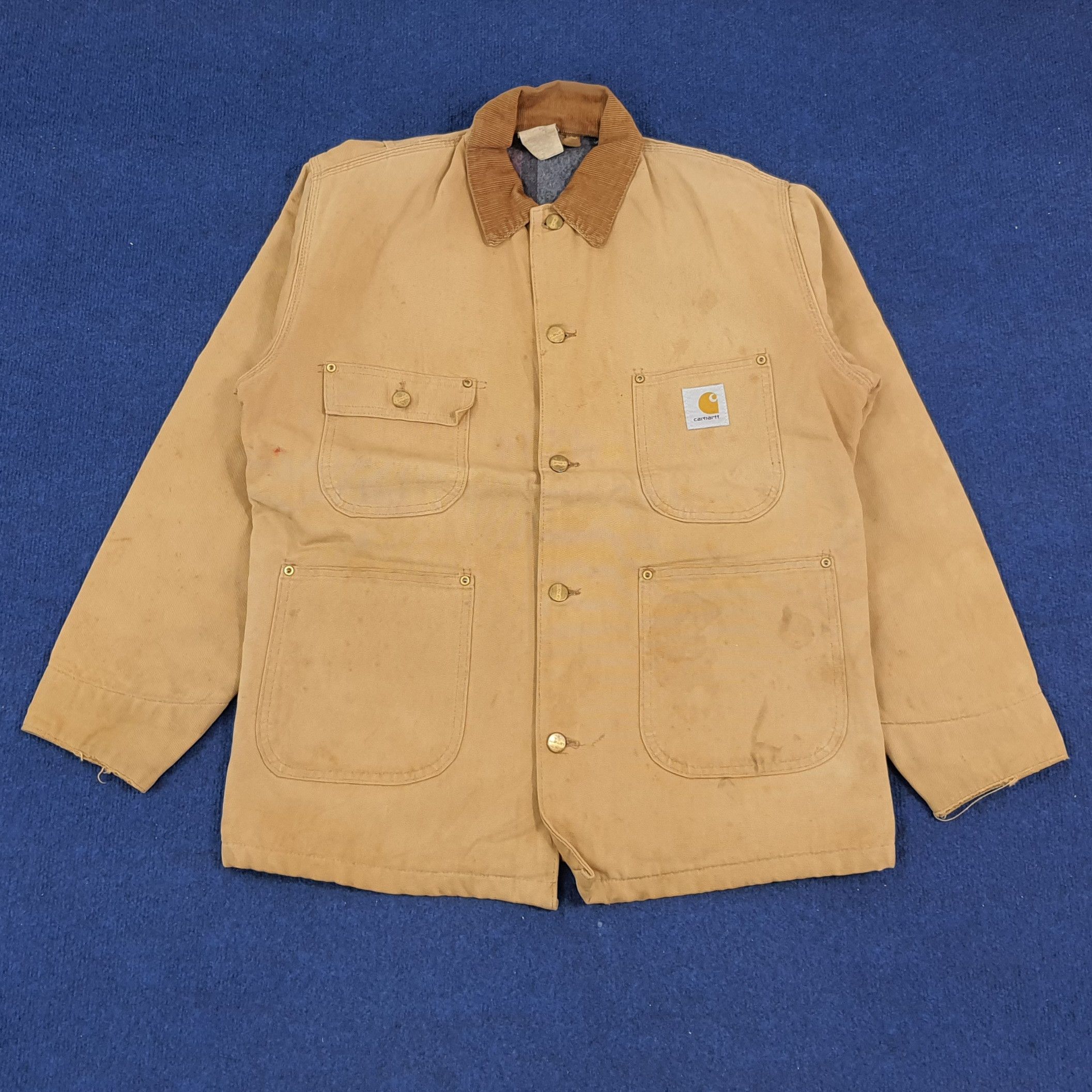 Carhartt × Vintage Vintage Carhartt Detroit Workwear Jacket Size US XL / EU 56 / 4 - 1 Thumbnail