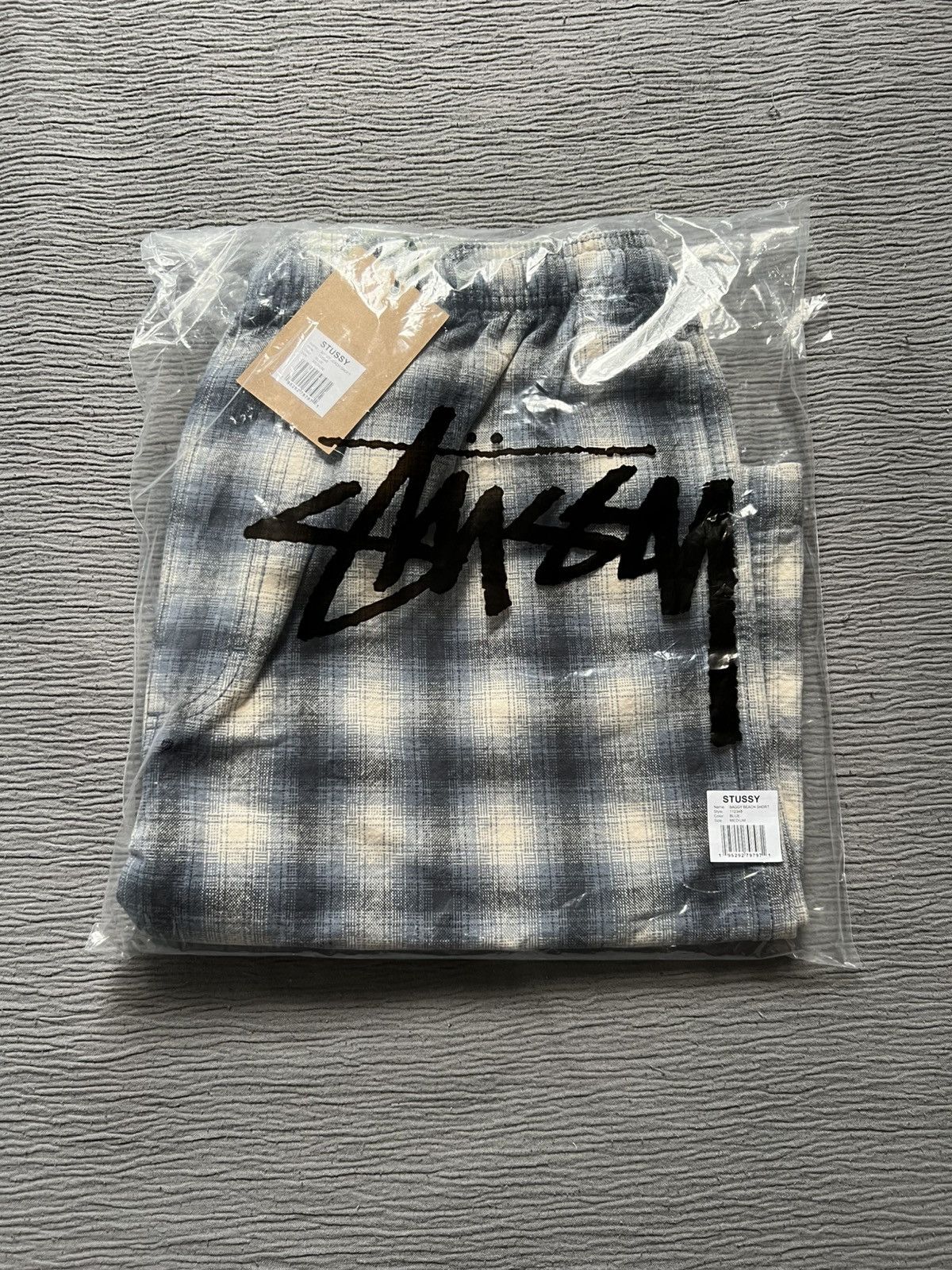 Stussy Stussy Baggy Beach Shorts Blue Size Medium Size US 32 / EU 48 - 1 Thumbnail
