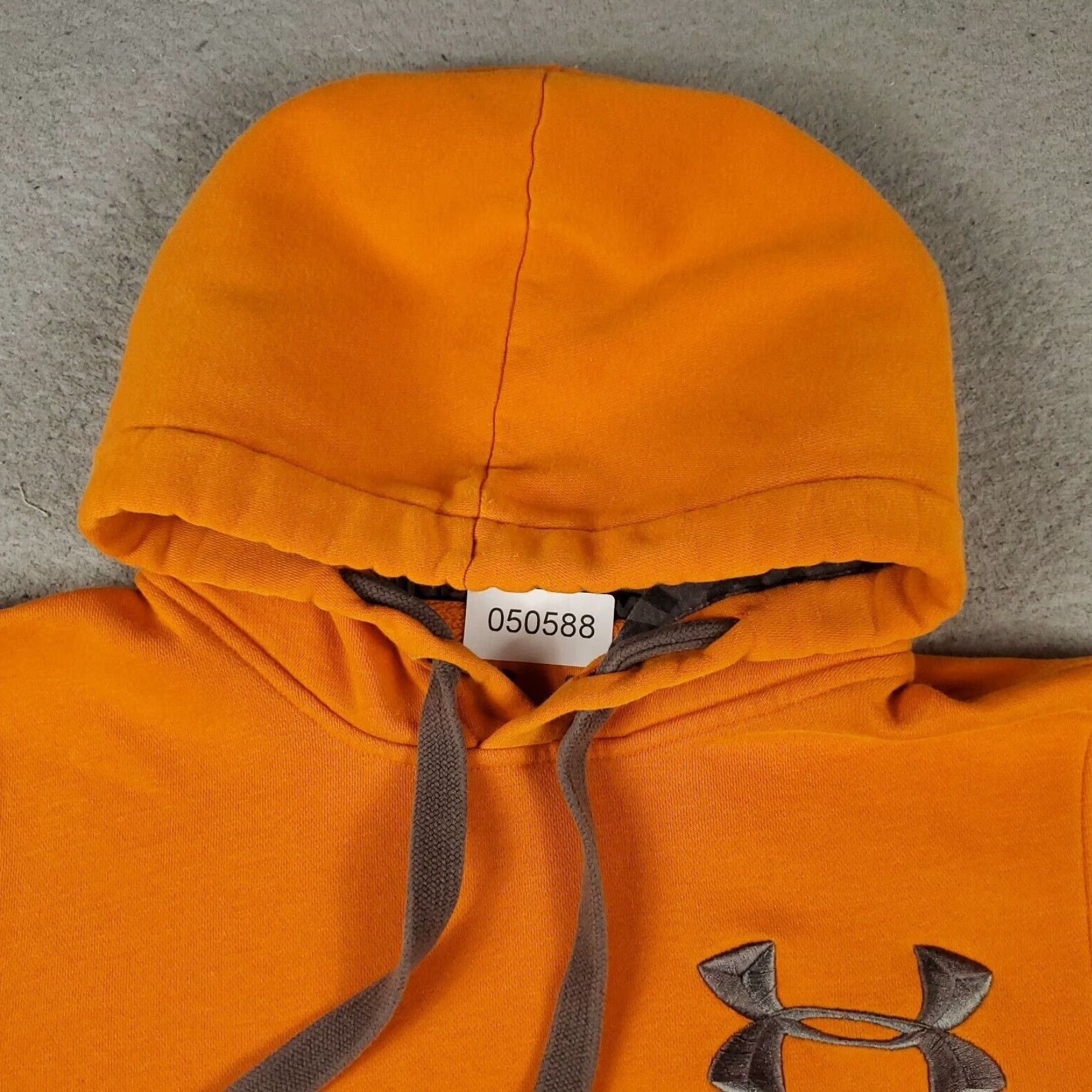 Under Armour Under Armour Hoodie Mens Small Orange Pullover Sweatshirt Mock Neck Adjustable Logo Casual Sweatshirt Size US S / EU 44-46 / 1 - 2 Thumbnail