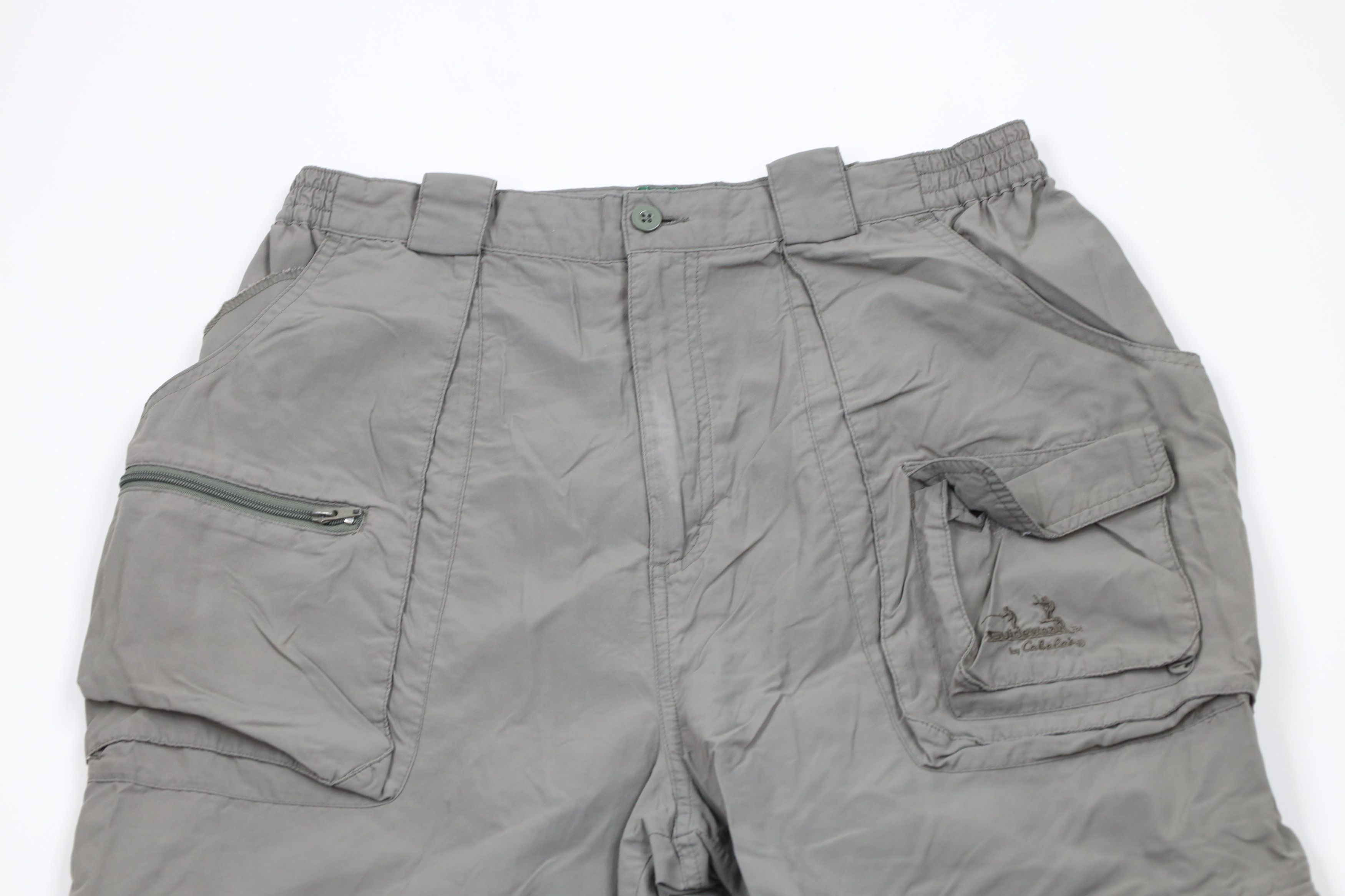 Cabelas × Vintage Vintage Cabelas Guidewear Convertible Zip Off Pants Shorts Size US 36 / EU 52 - 2 Thumbnail