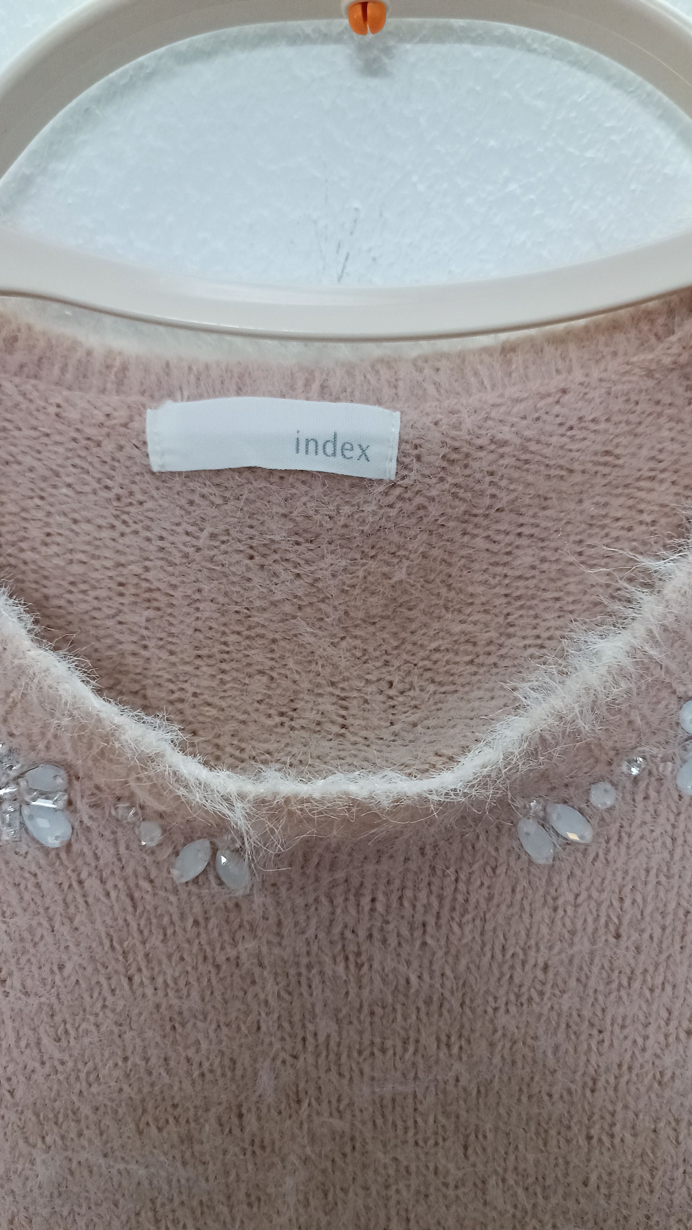 Homespun Knitwear × Index × Japanese Brand Vintage Index Pink Knitwear Size M / US 6-8 / IT 42-44 - 6 Thumbnail