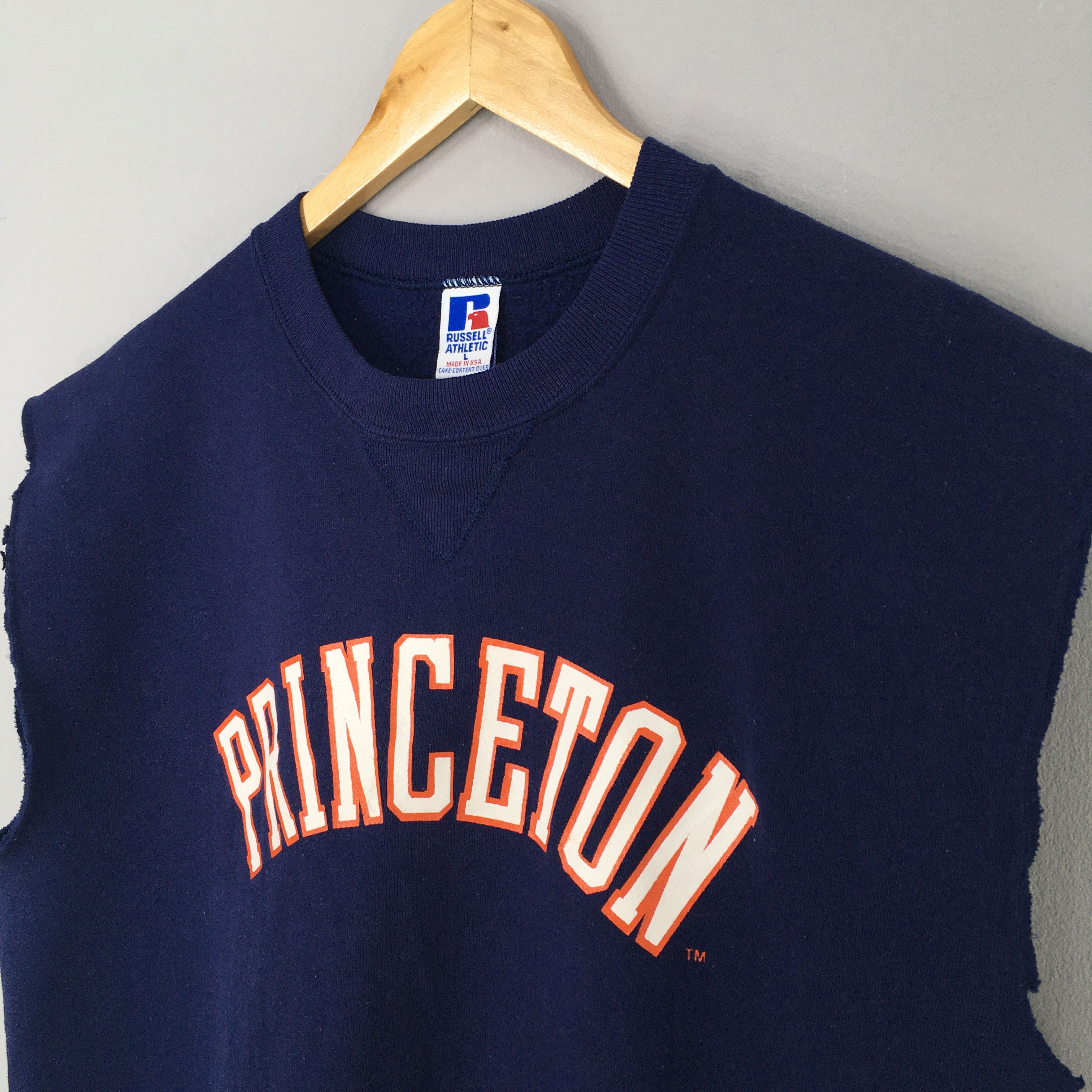 NCAA Vintage Princeton University Sweatshirt Large Size US L / EU 52-54 / 3 - 5 Thumbnail