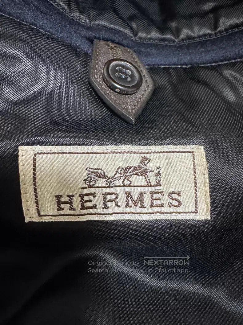 Hermes Hermes 100% Cashmere, Mink Fur, Calfskin, Horn Buttons Size US L / EU 52-54 / 3 - 7 Thumbnail