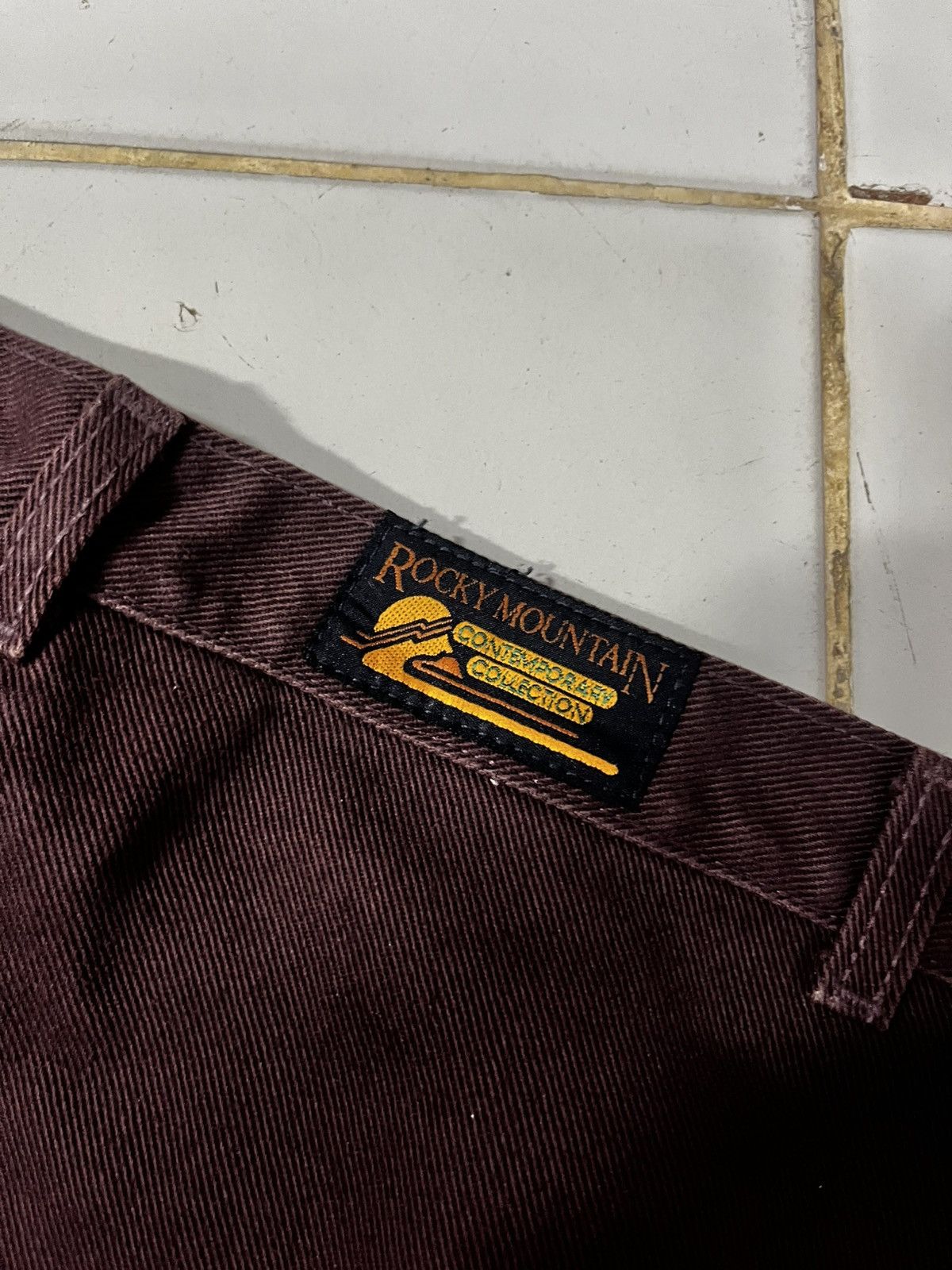 Other VINTAGE 90s ROCKY MOUNTAIN JEANS - PURPLE/PLUM Size US 30 / EU 46 - 1 Thumbnail