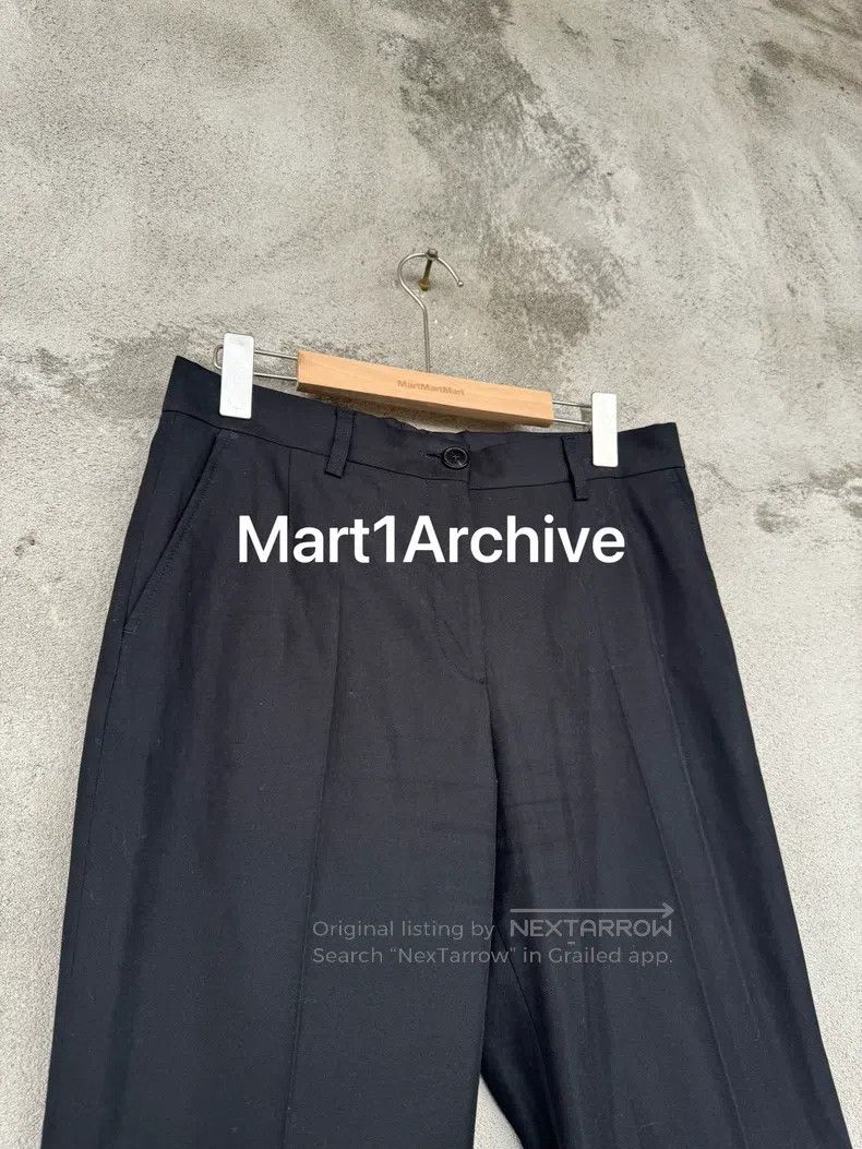 Dries Van Noten DRIES VAN NOTEN Micro Flare Trousers Size 37" - 3 Thumbnail