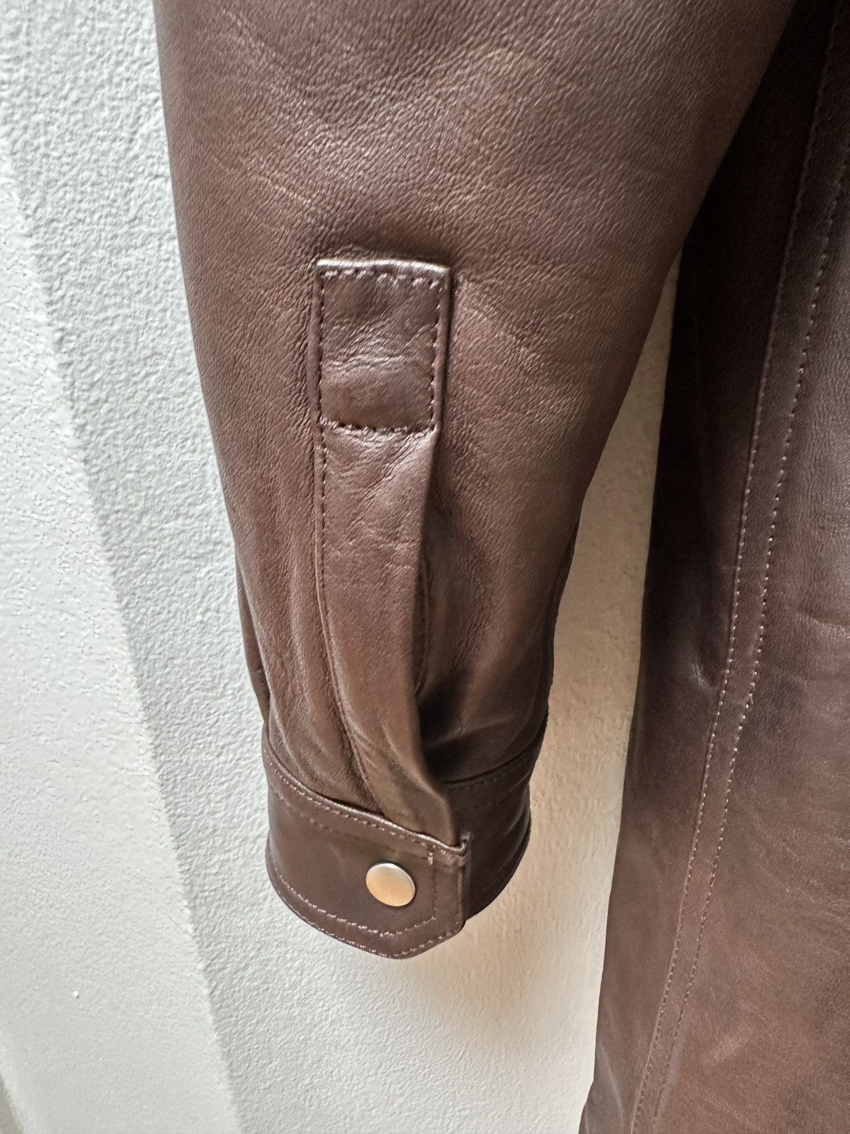 Rick Owens Jumbo Fogpocket Leather Jacket - 46 Size US M / EU 48-50 / 2 - 8 Thumbnail