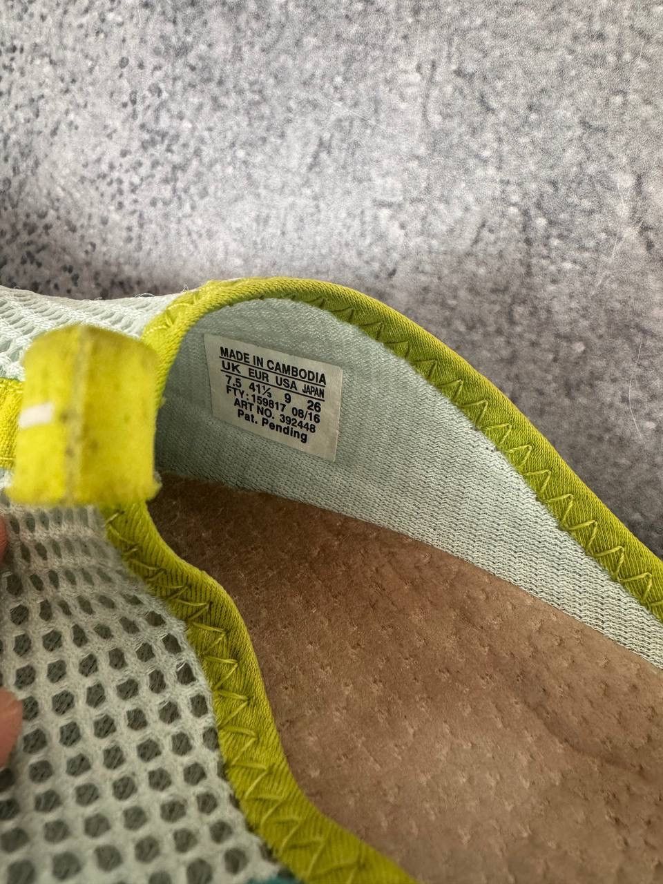 Salomon Salomon Women Mesh Slip On Shoes Green White Size 41,5 Size US 11.5 / IT 41.5 - 3 Thumbnail