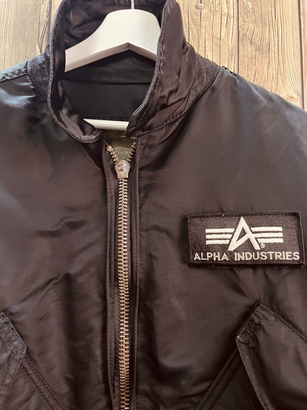 Alpha Industries × Vintage Vintage ALPHA INDUSTRIES BOMBER JACKET Size US L / EU 52-54 / 3 - 4 Thumbnail