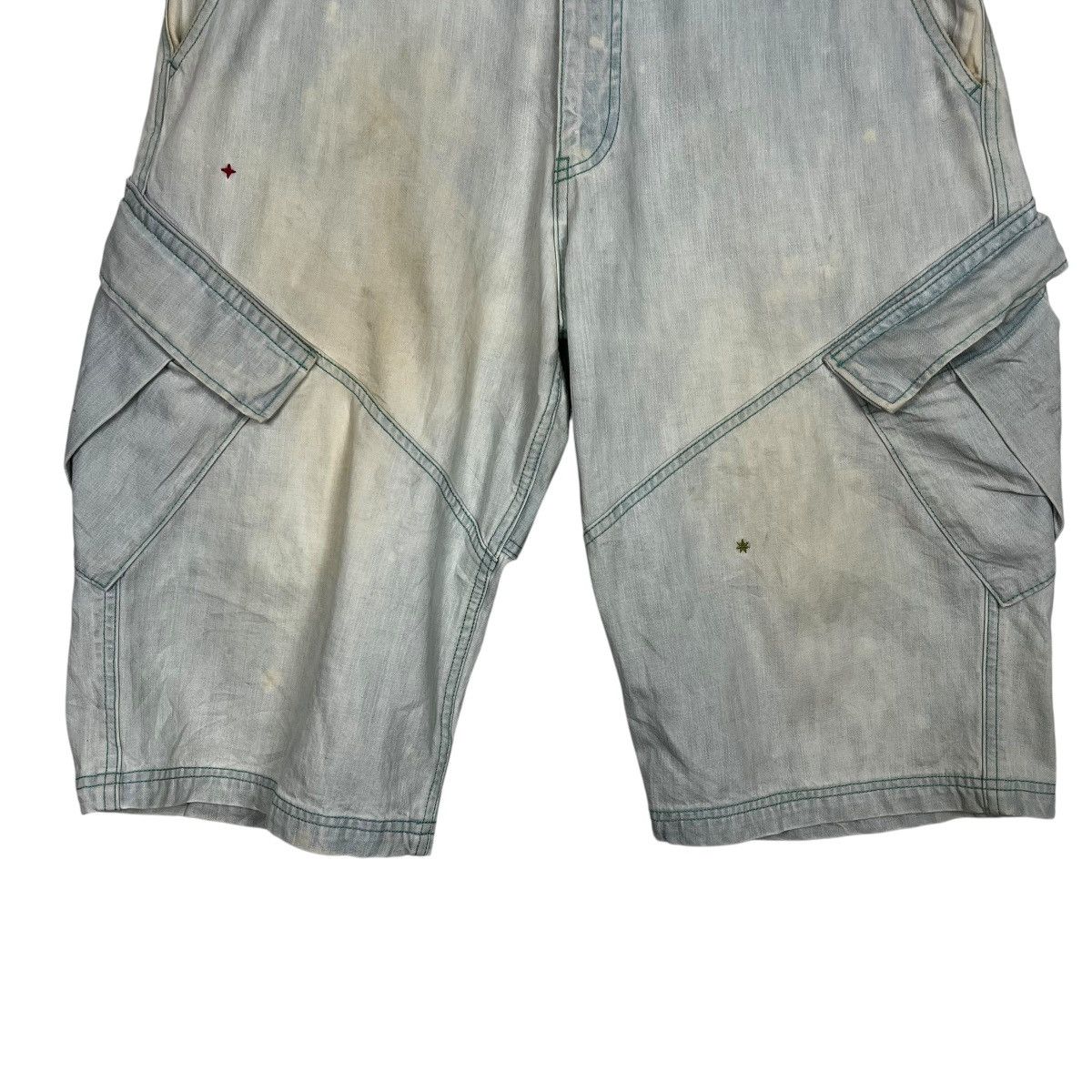 Japanese Brand Vintage Balance Wear Design Short Denim Size US 34 / EU 50 - 4 Thumbnail