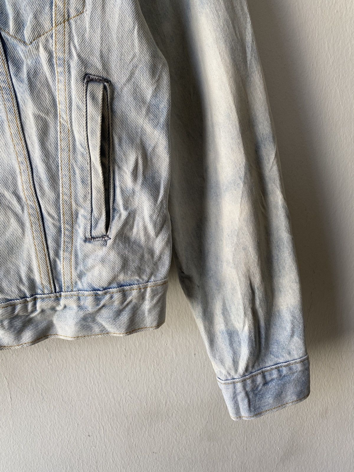 Levi's Vintage 80’s Levis Stonewashed Trucker Denim Jacket Size US M / EU 48-50 / 2 - 6 Thumbnail