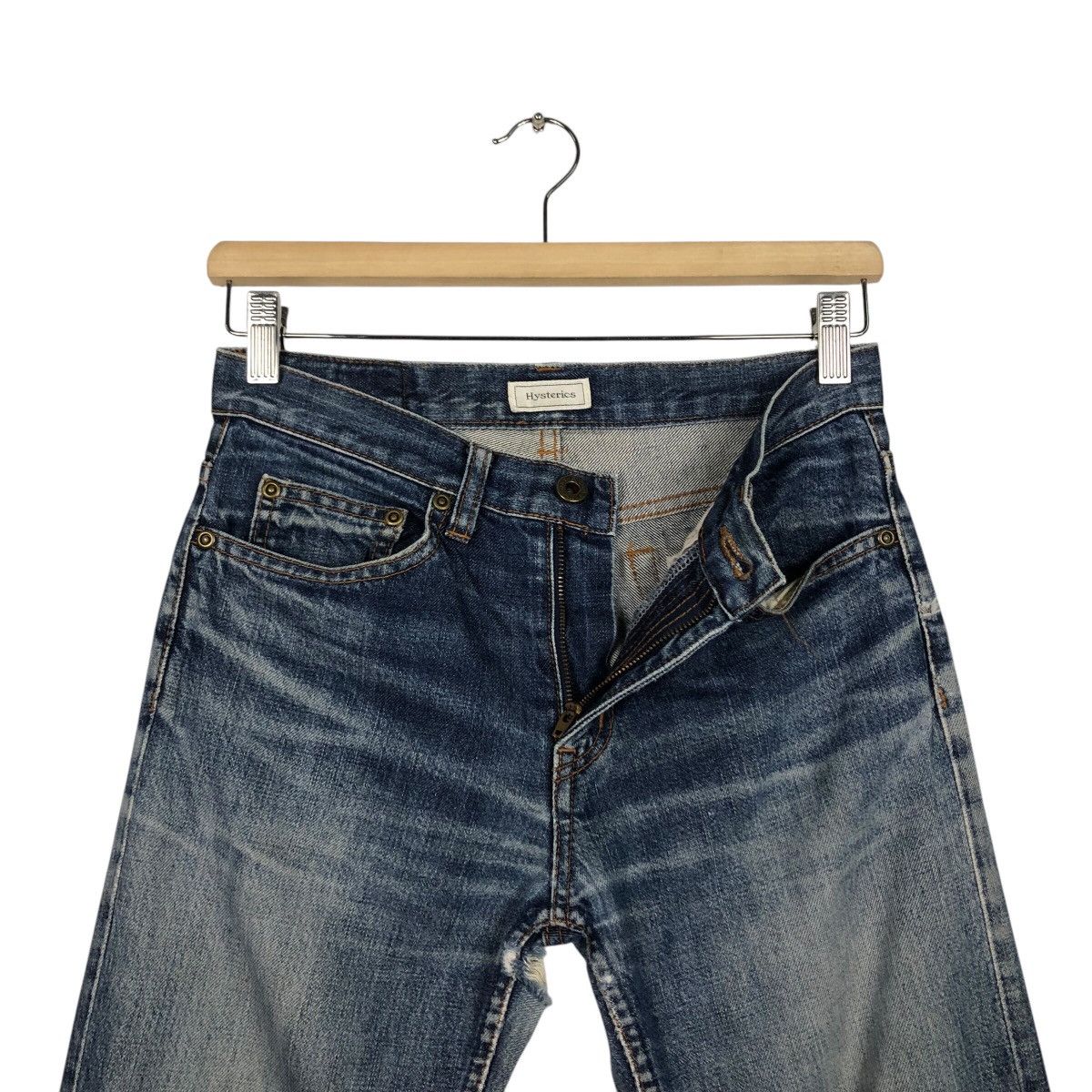 Hysteric Glamour 📌Vintage Distressed Denim Skinny Cut Hysteric Glamour Size US 30 / EU 46 - 19 Thumbnail