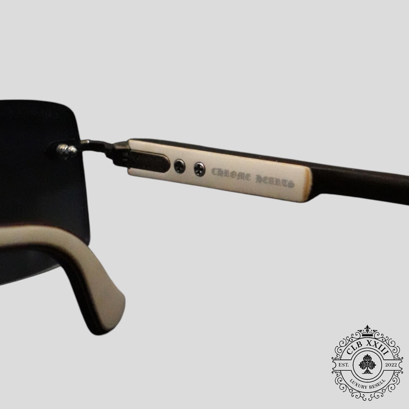 Chrome Hearts Chrome Hearts Deep II Sunglasses in White/Silver Size ONE SIZE - 5 Thumbnail