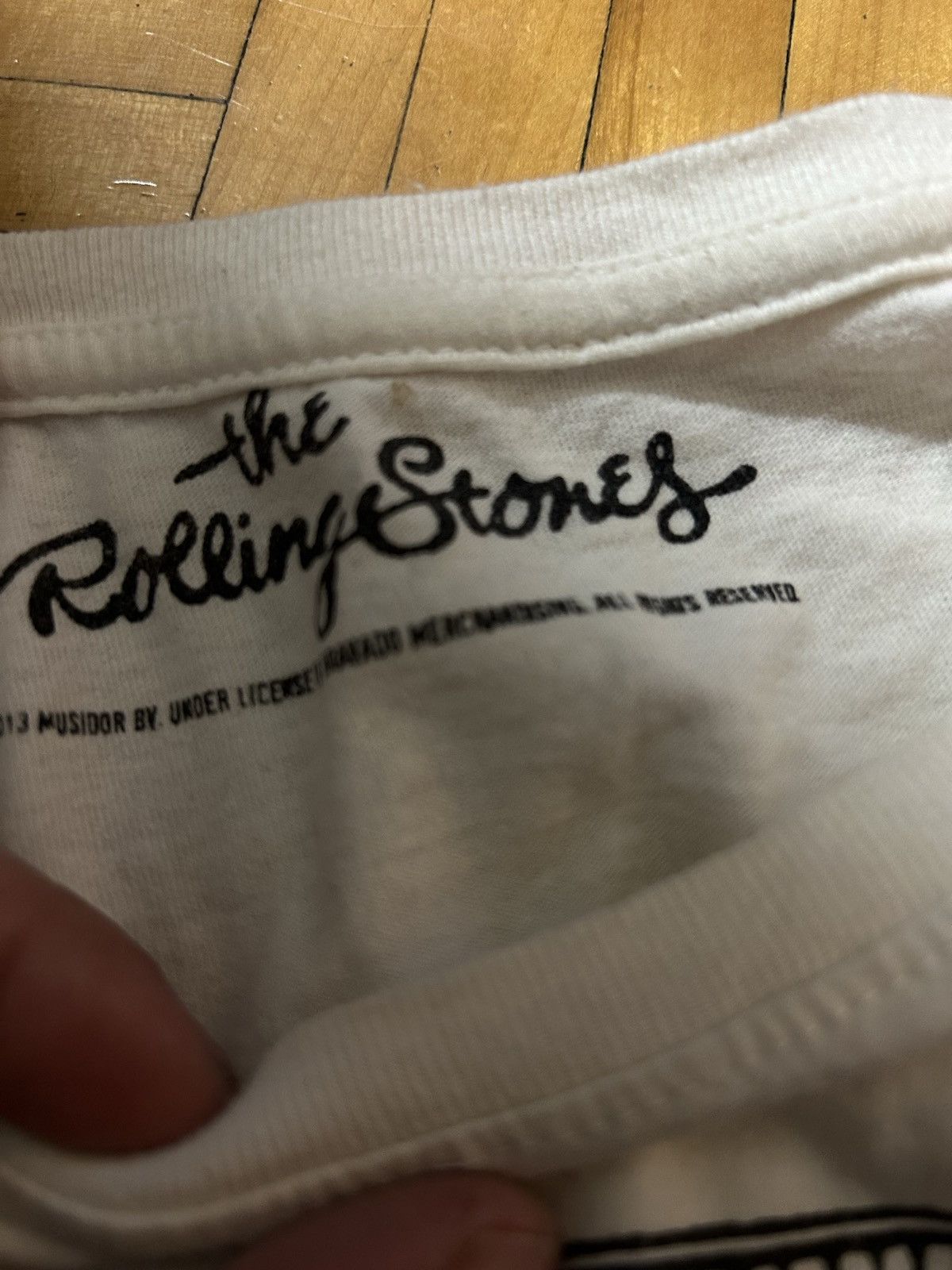 Band Tees × The Rolling Stones × Vintage Vintage ROLLING STONES BAND TEE Size S / US 4 / IT 40 - 3 Thumbnail