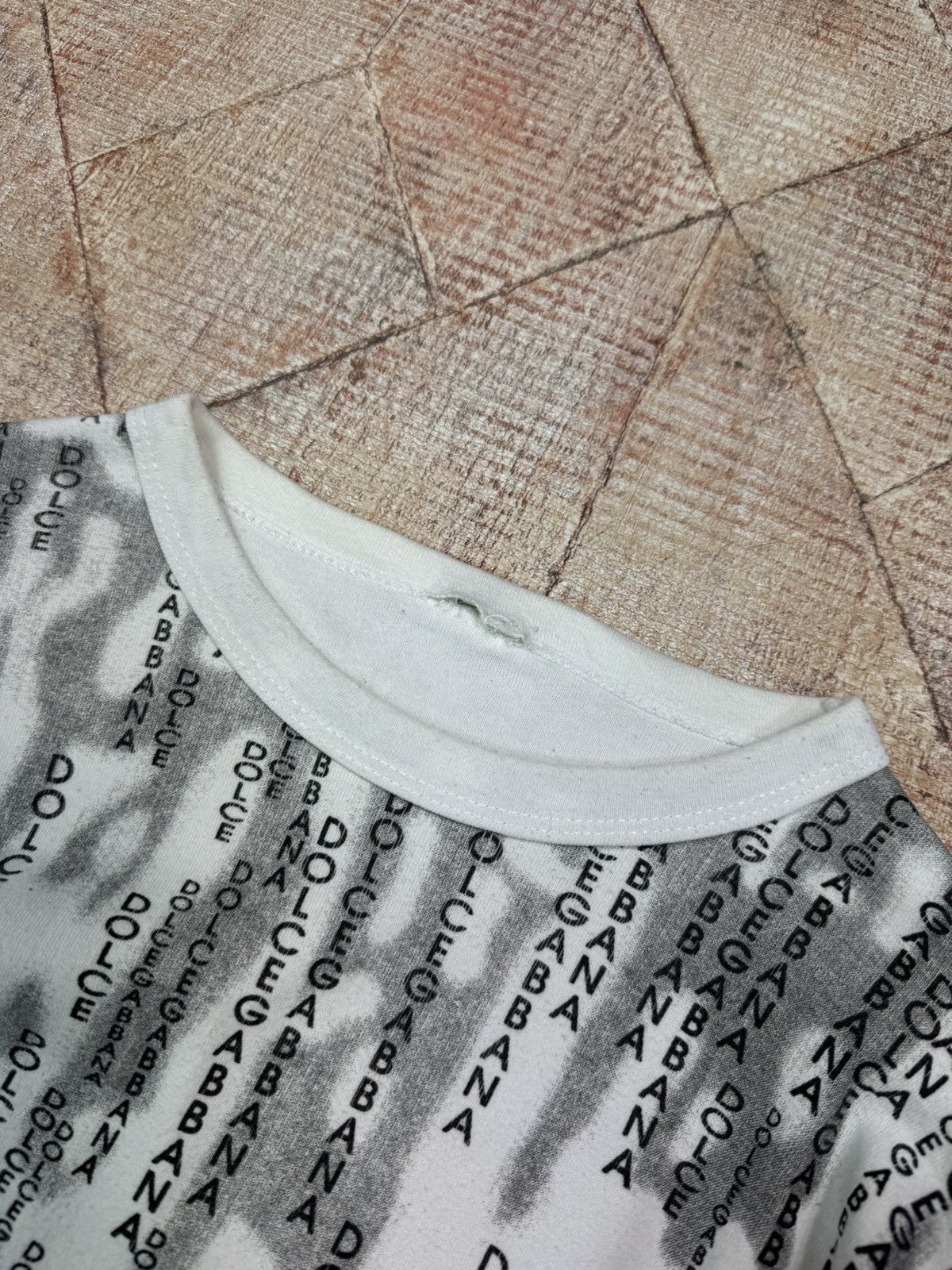 Vintage D&G Monogram Longsleeve Tshirt y2k swag vintage 90s Size US M / EU 48-50 / 2 - 9 Thumbnail