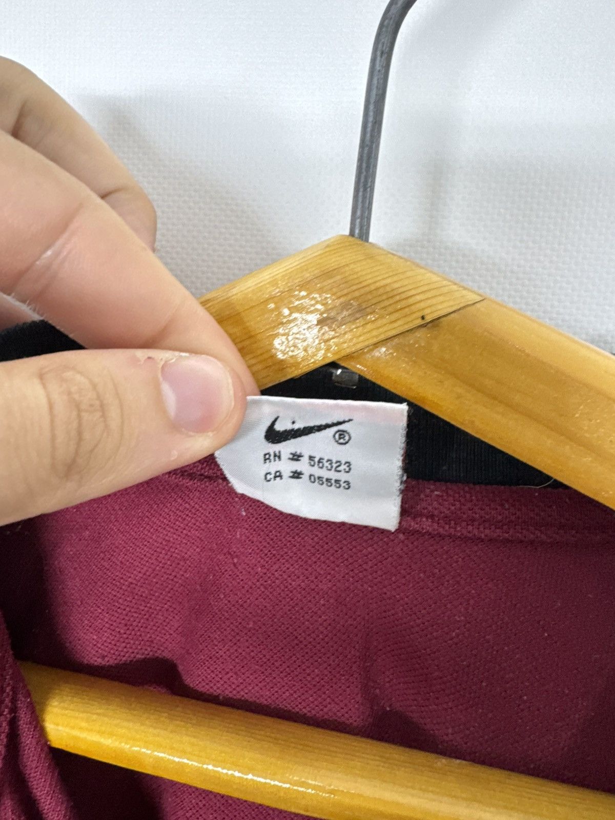 Nike Nike Court Vintage Rare 90s Made In USA Fleece T-Shirt Size US M / EU 48-50 / 2 - 9 Thumbnail