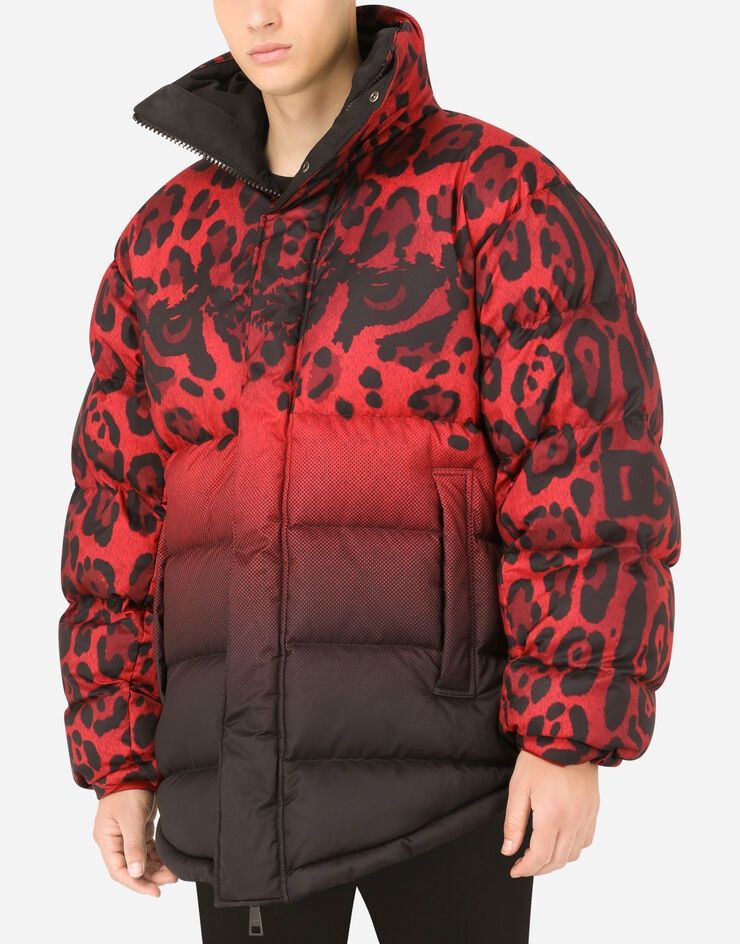 Dolce & Gabbana o1y0125 Shell Hooded Jacket in Red/Black Size US M / EU 48-50 / 2 - 4 Thumbnail