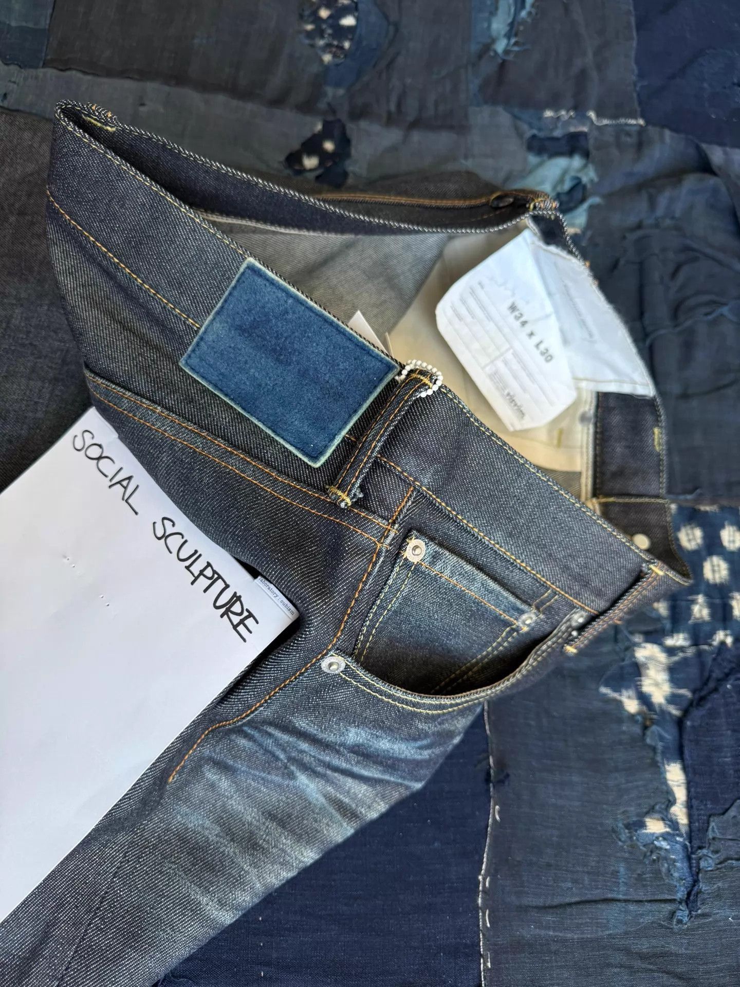 Visvim Distressed Multi Denim Jeans Size 34 Size US 34 / EU 50 - 6 Thumbnail
