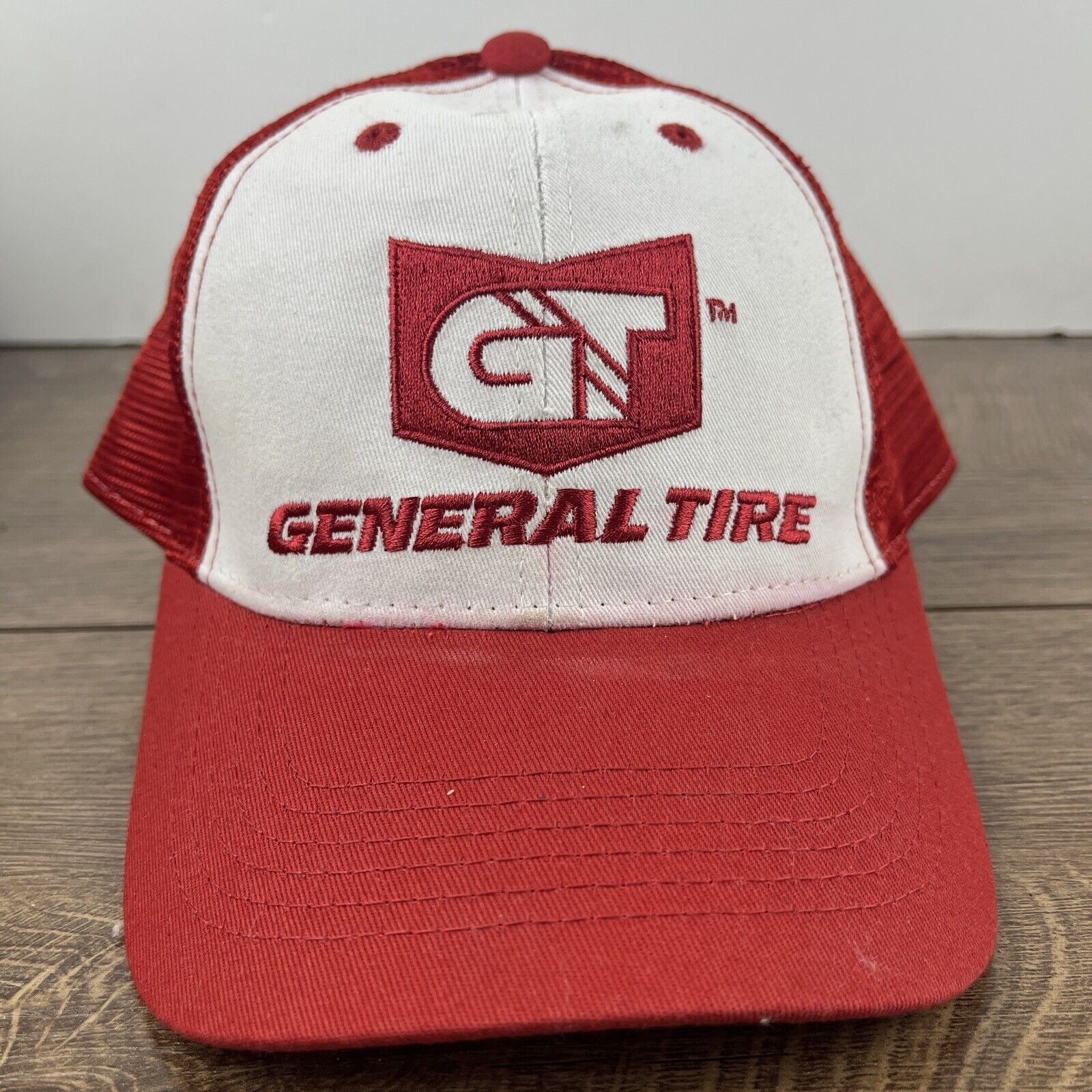Other General Tire Hat GT Red Hat Adjustable Adult Size Hat Red Ca Size ONE SIZE - 2 Thumbnail