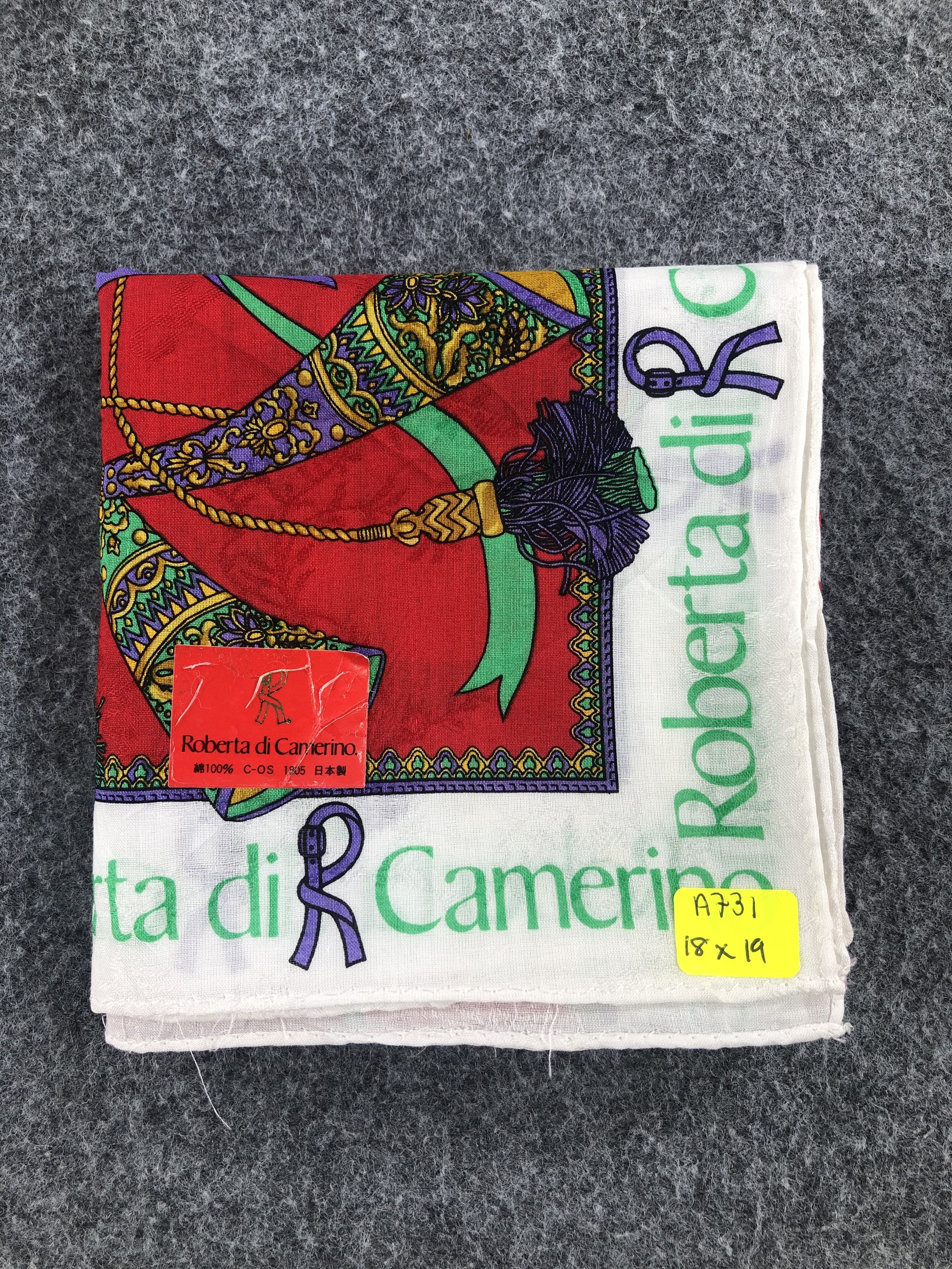 Roberta di Camerino Roberta Di Camerino Handkerchief / Bandana / Neckerchief Size ONE SIZE - 6 Thumbnail