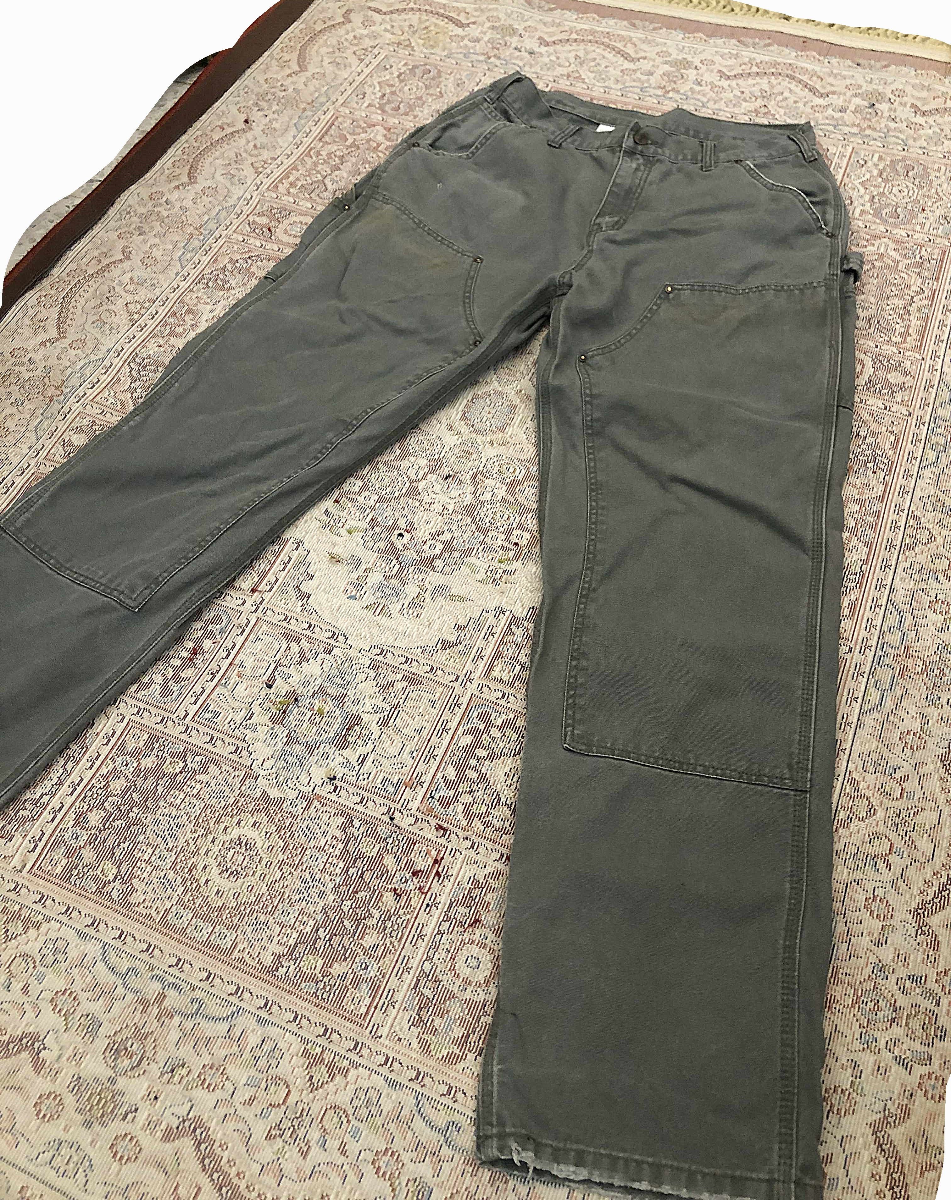 Carhartt Vintage 90s Carhartt Double Knee Pants 30x32 MOS Carpenter Size US 30 / EU 46 - 3 Thumbnail
