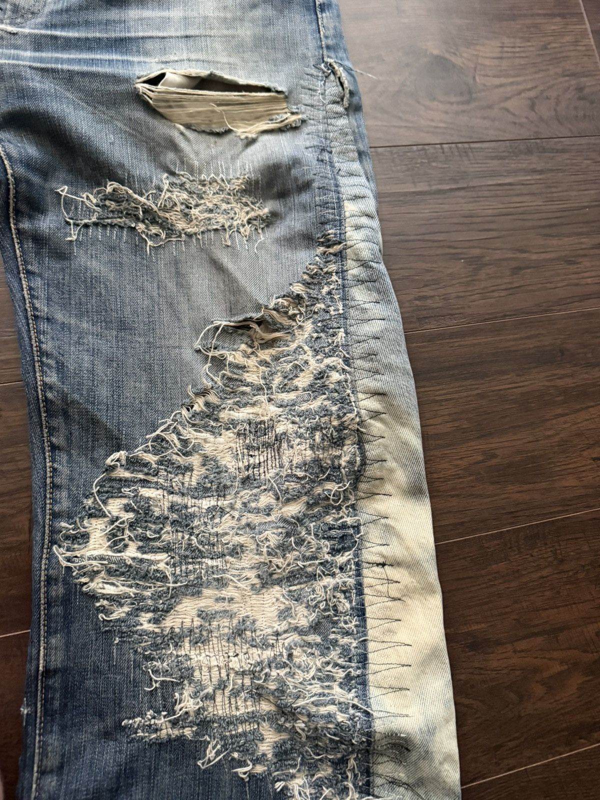 Ends Repair Ends Repair Distressed Denim Size US 34 / EU 50 - 6 Thumbnail