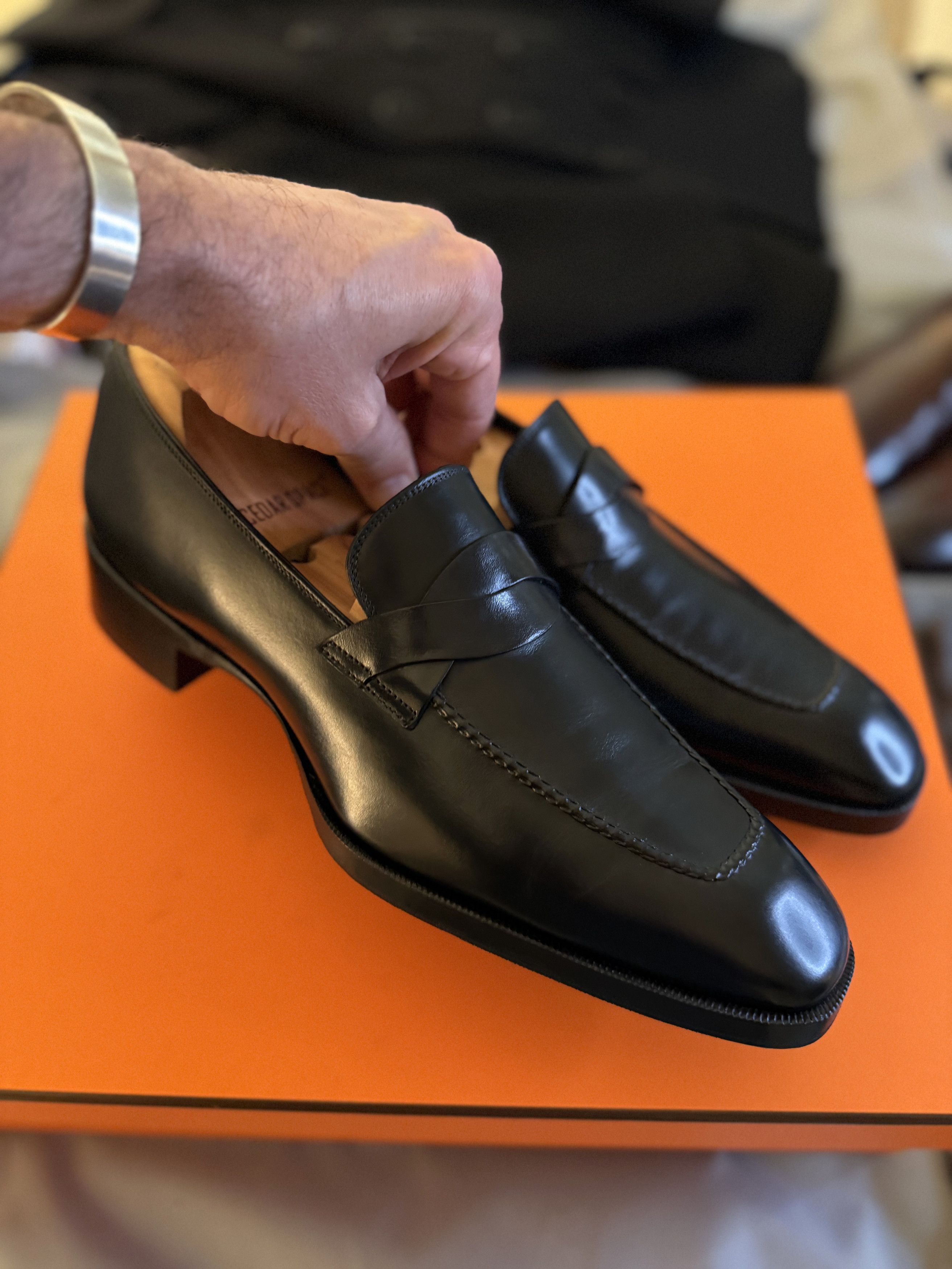 Tom Ford Best Dressed Rare Tall Heel $2,180 Twisted Band Loafers Size US 10 / EU 43 - 18 Thumbnail